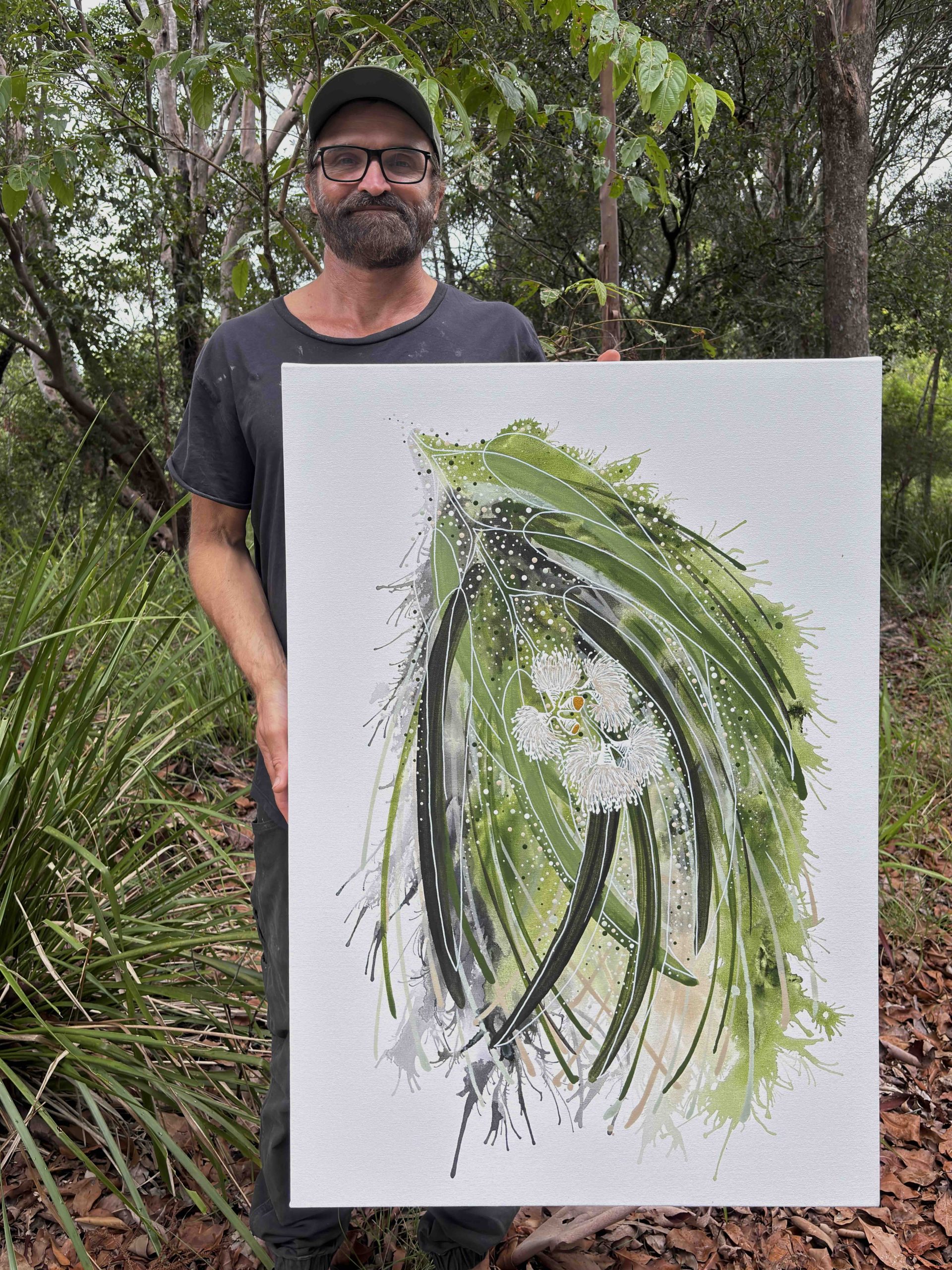 Smoking Ceremony Anthony Walker Milbi Designs Feb 2025 Portrait