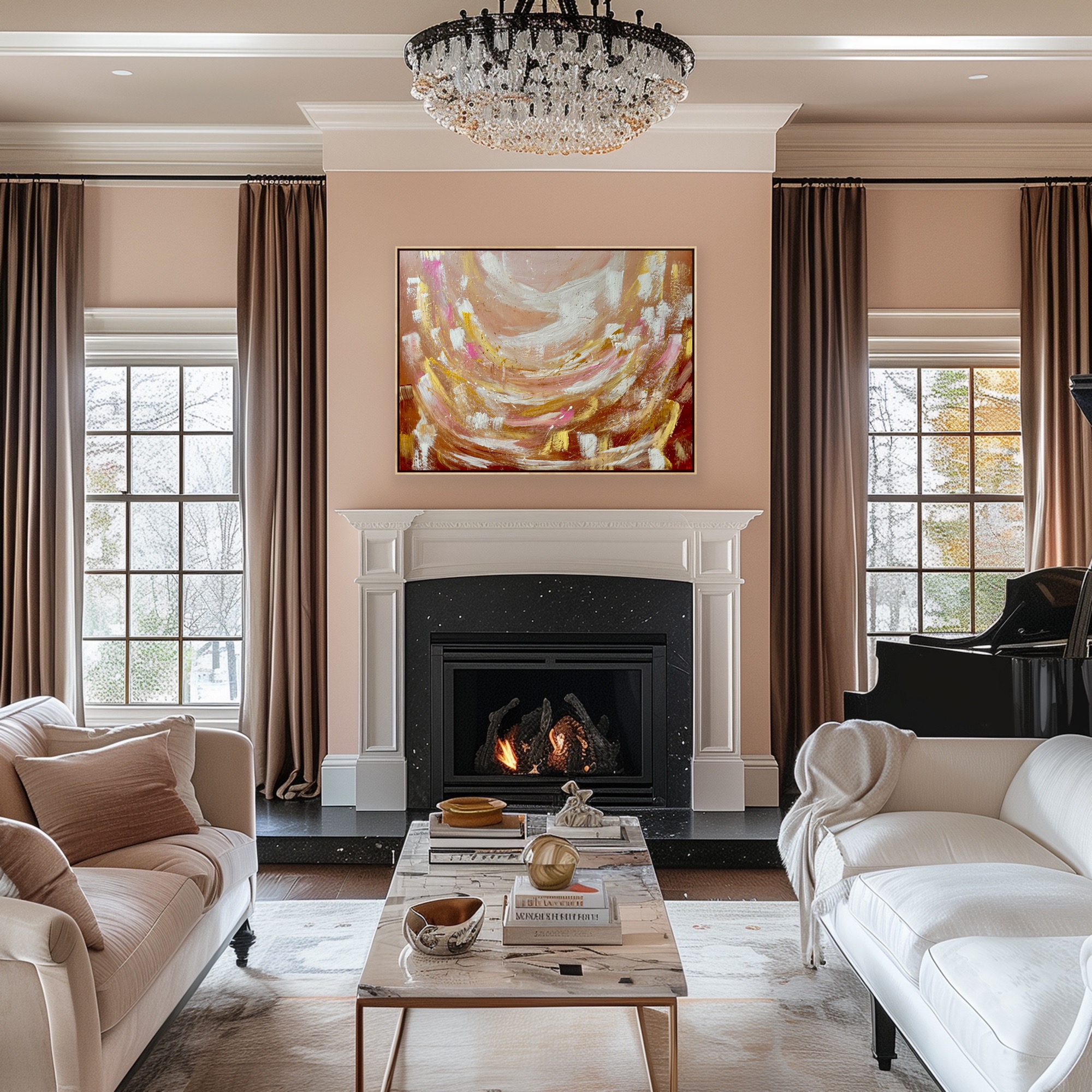 Elegant Interior Alanah Jarvis Art