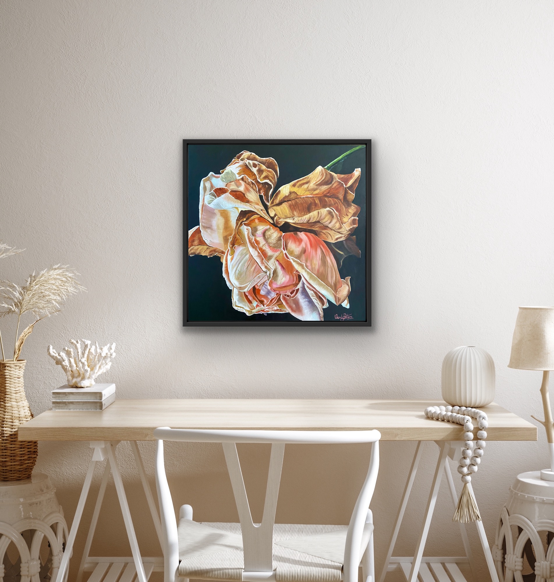 A Moment In Held Insitu2 Wendy Peters