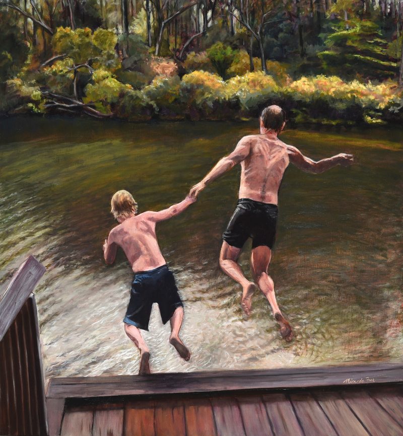 Jumping In – Ltd Ed Print 1/25