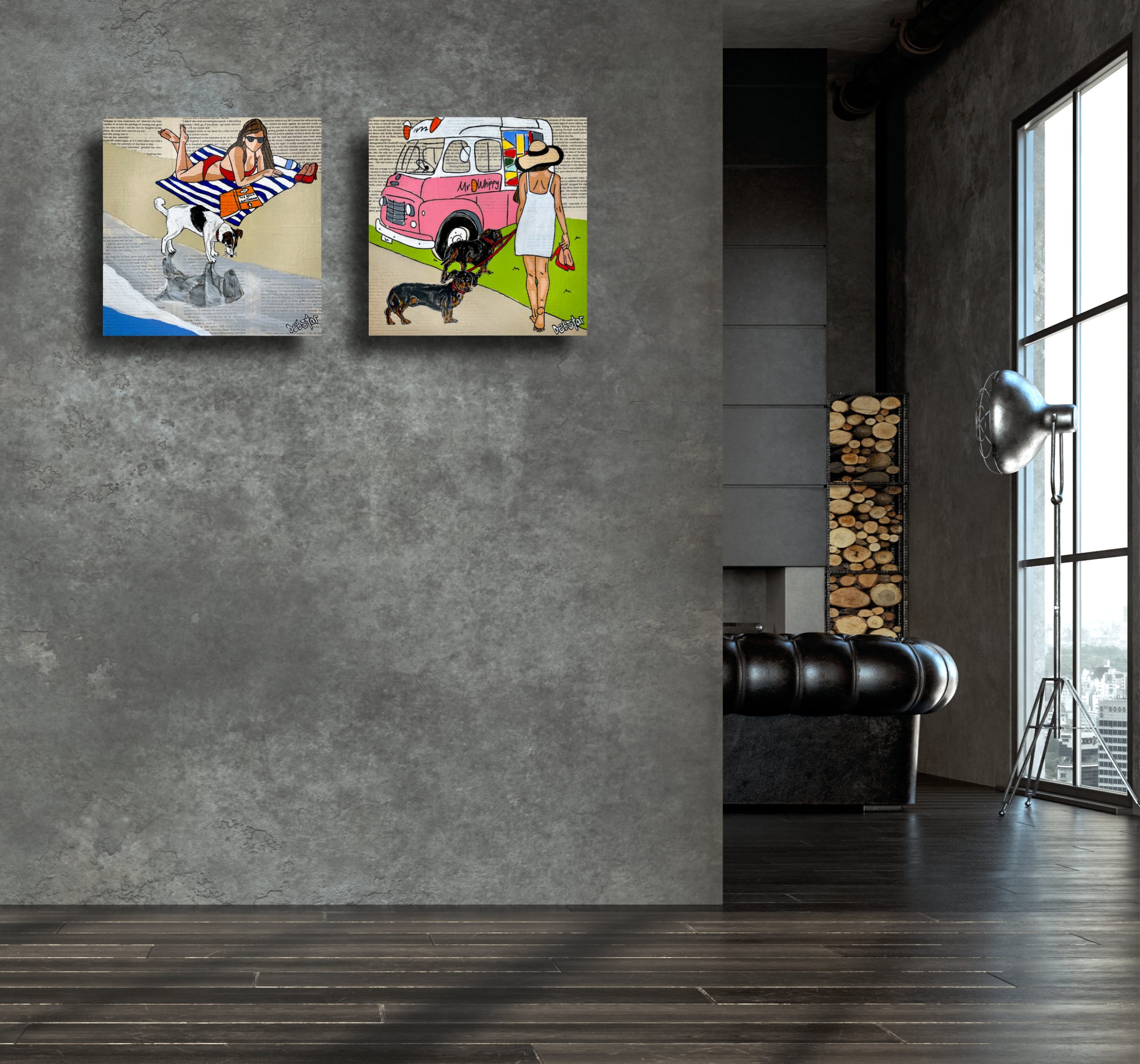 Dog Days The Beach Deborah Lang Debstar 5