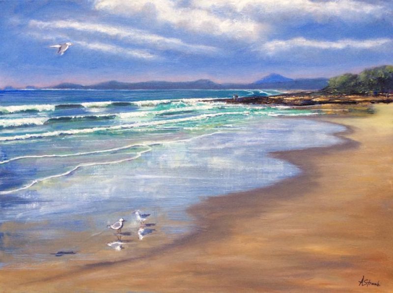 Pippi Beach Looking South