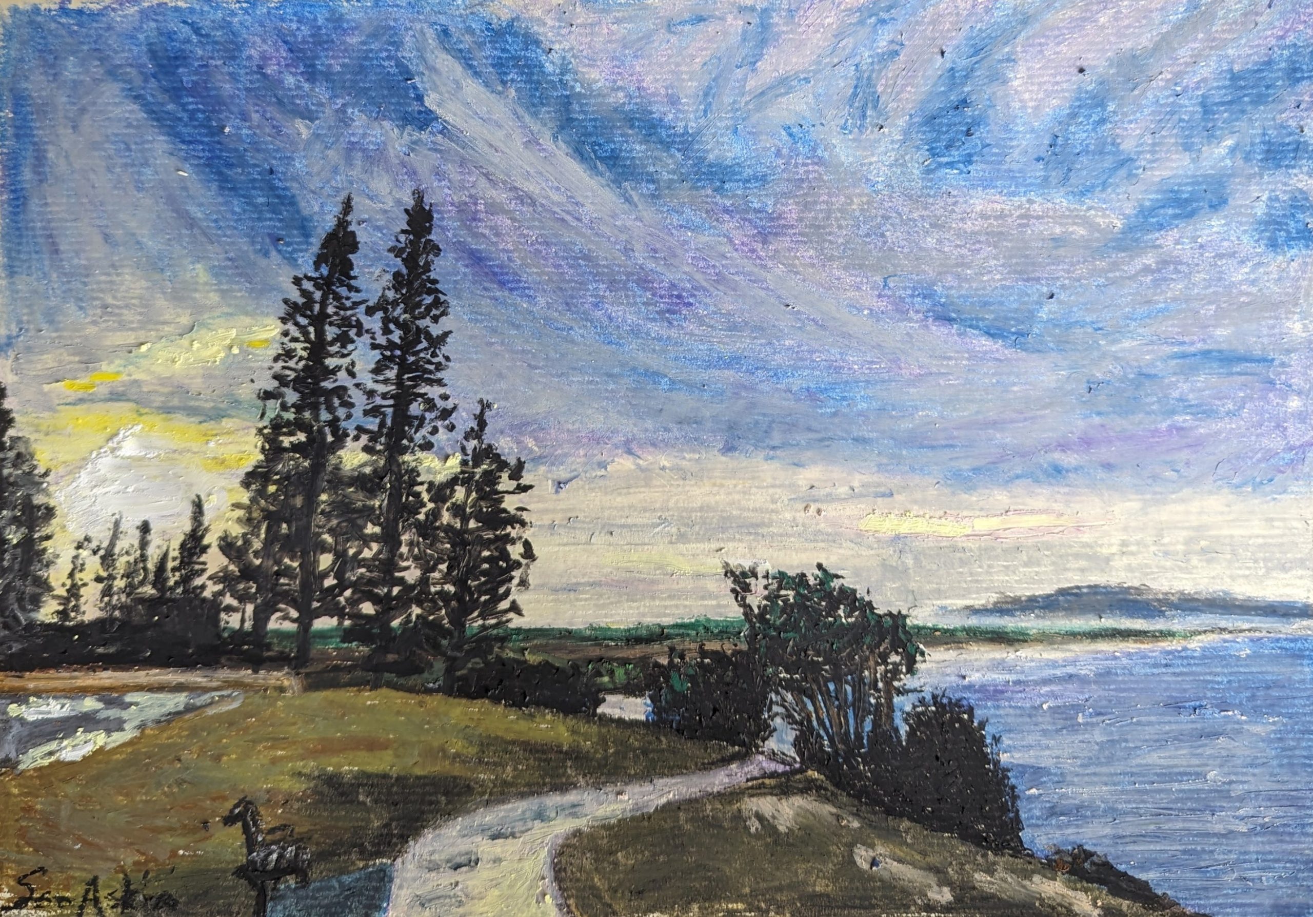 Sam Askin Southwest Rocks Lookout Original