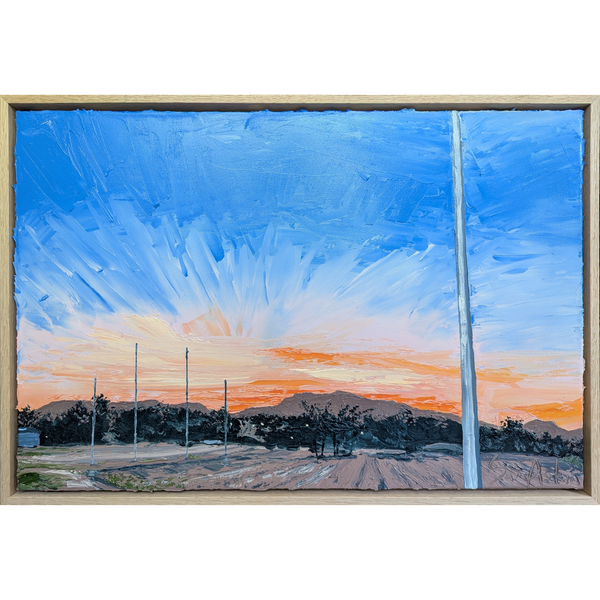 Sam Askin After Training Ala Framed