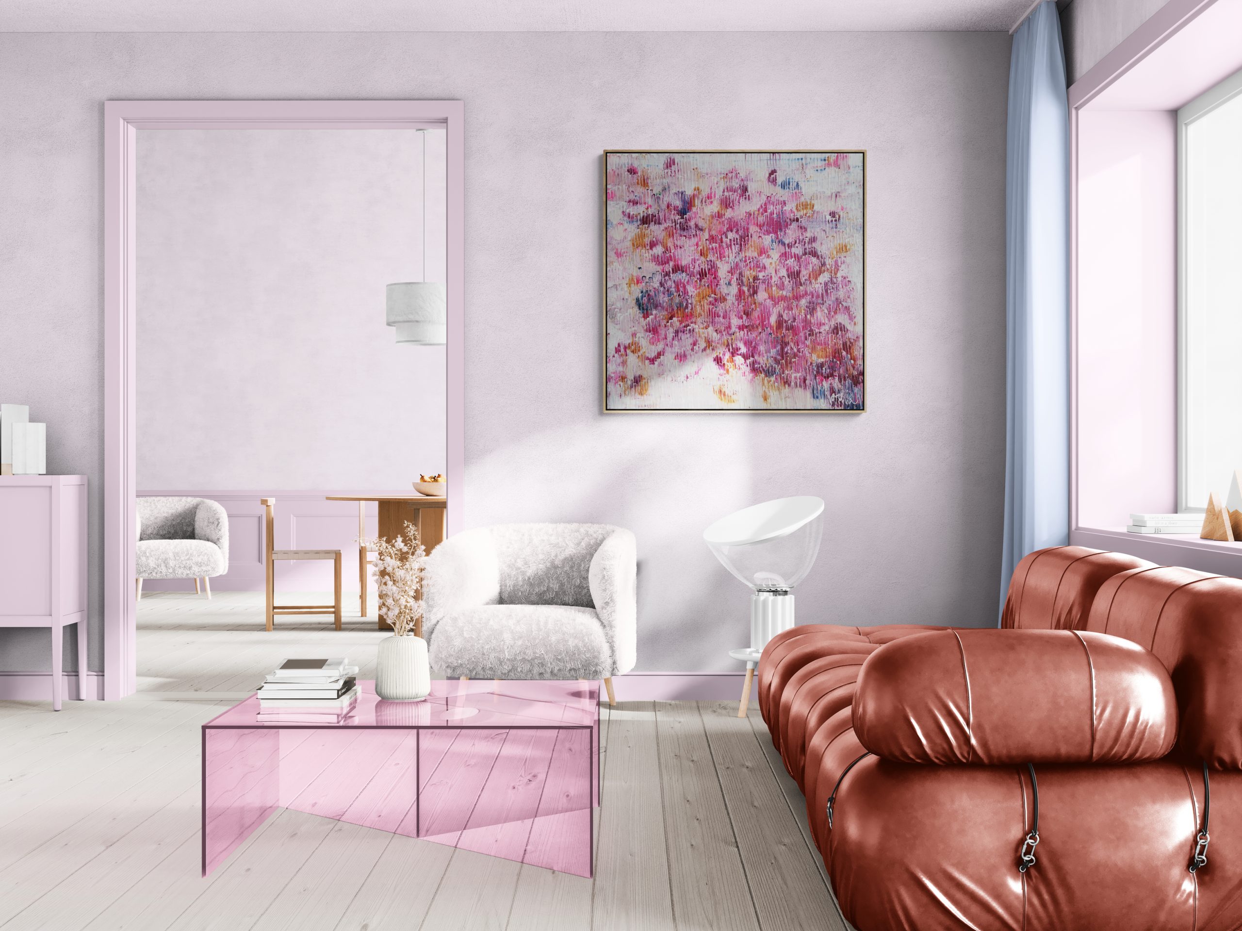 Living Room With A View Towards Dining Area (1)