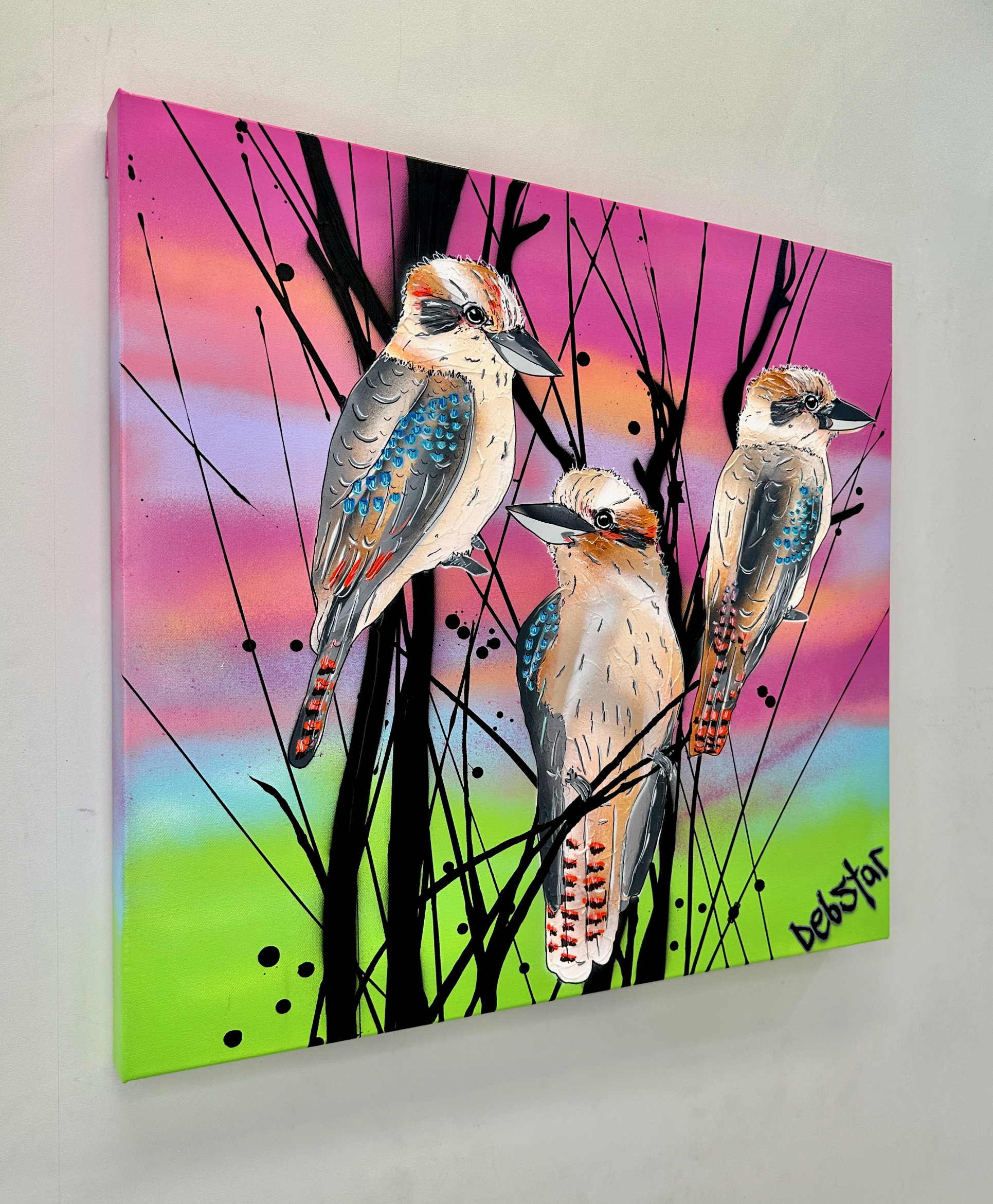 Kookaburra Sunset Deborah Lang Urban Pop Art 3