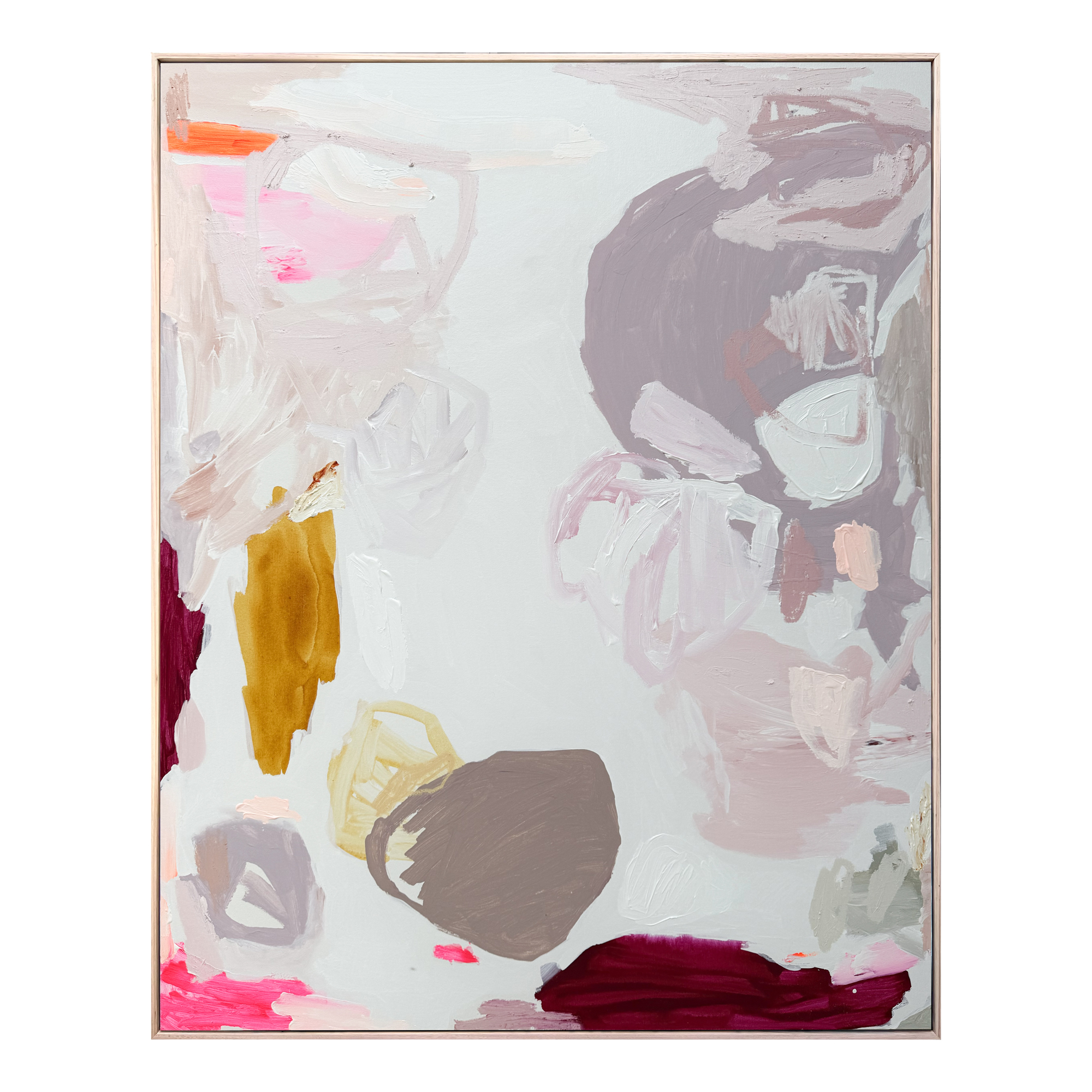 Pink Coral Rebecca Koerting Australian Contemporary Abstract