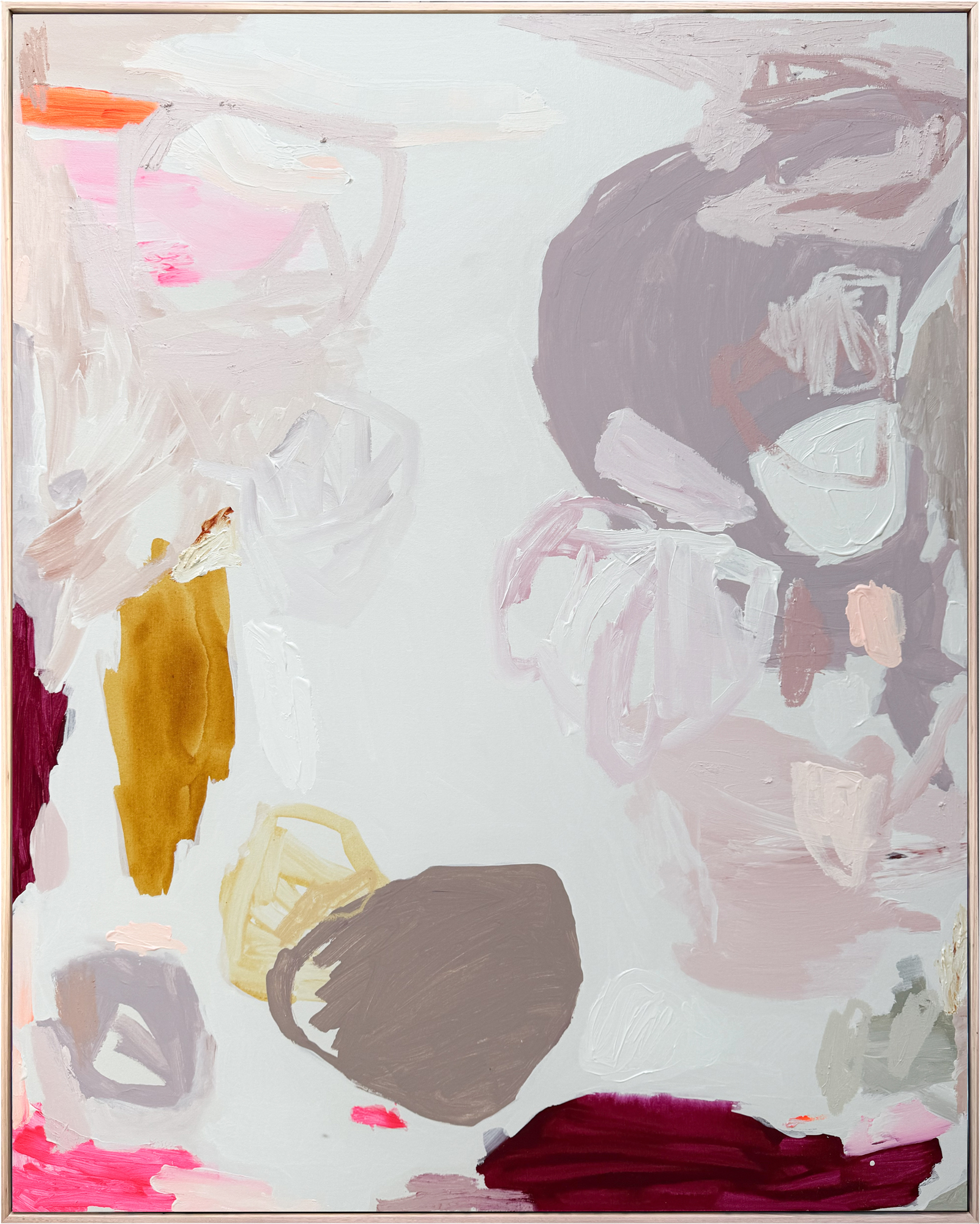 Pink Coral Rebecca Koerting Australian Contemporary Abstract