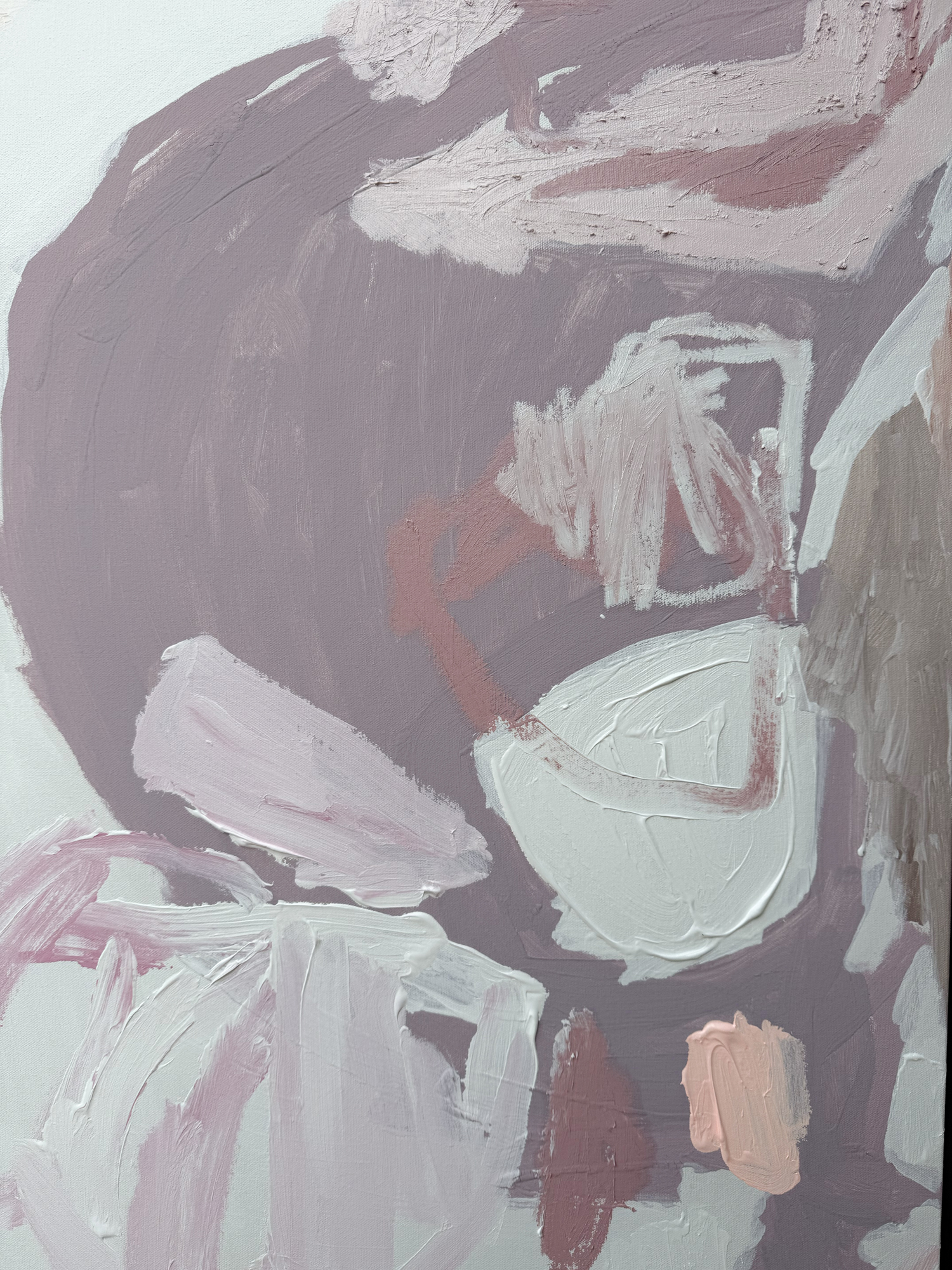 Australian Artist Rebecca Koerting Lost In Thought Abstract Painting 500 W