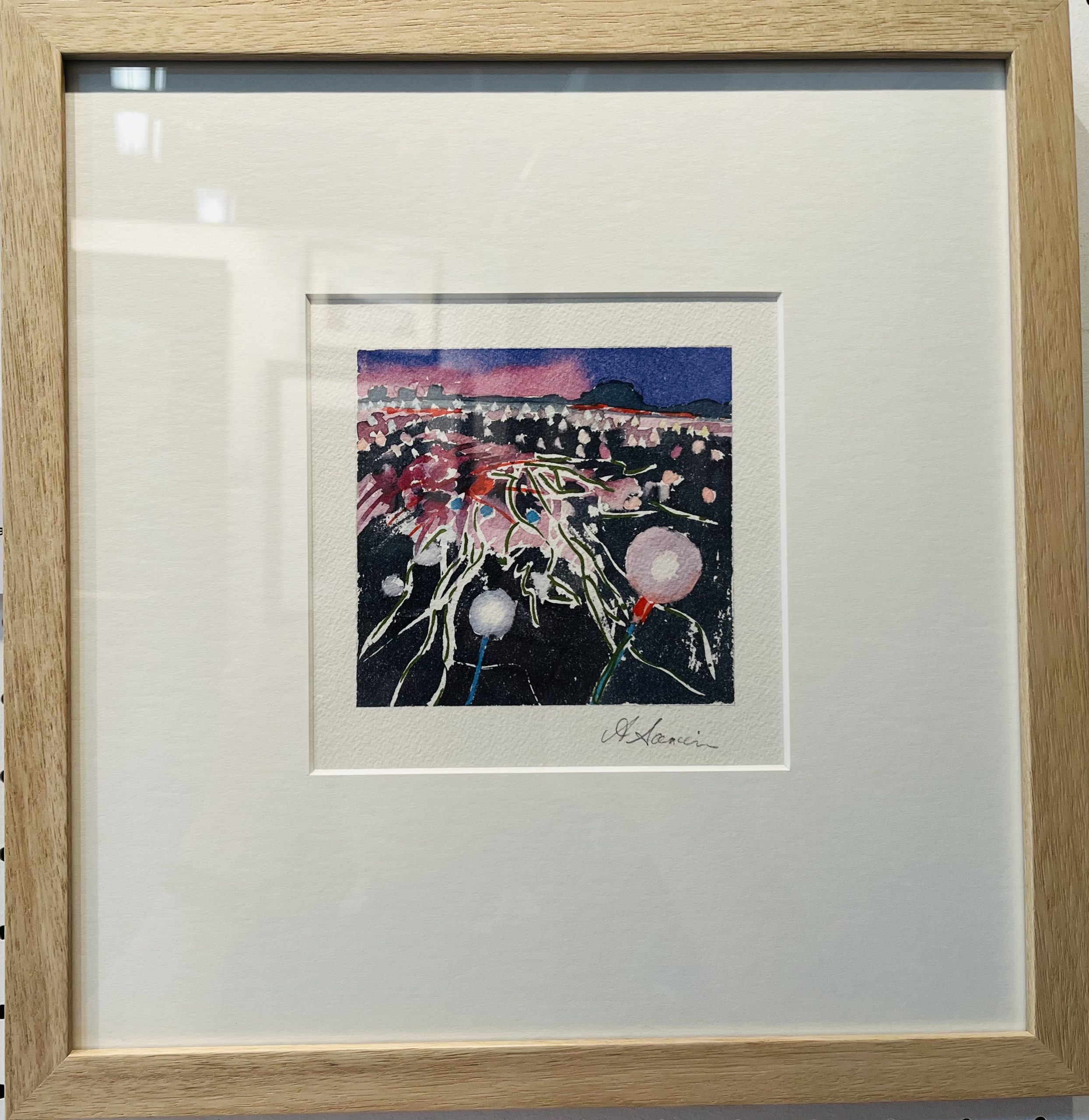 Fieldoflightuluru Framed