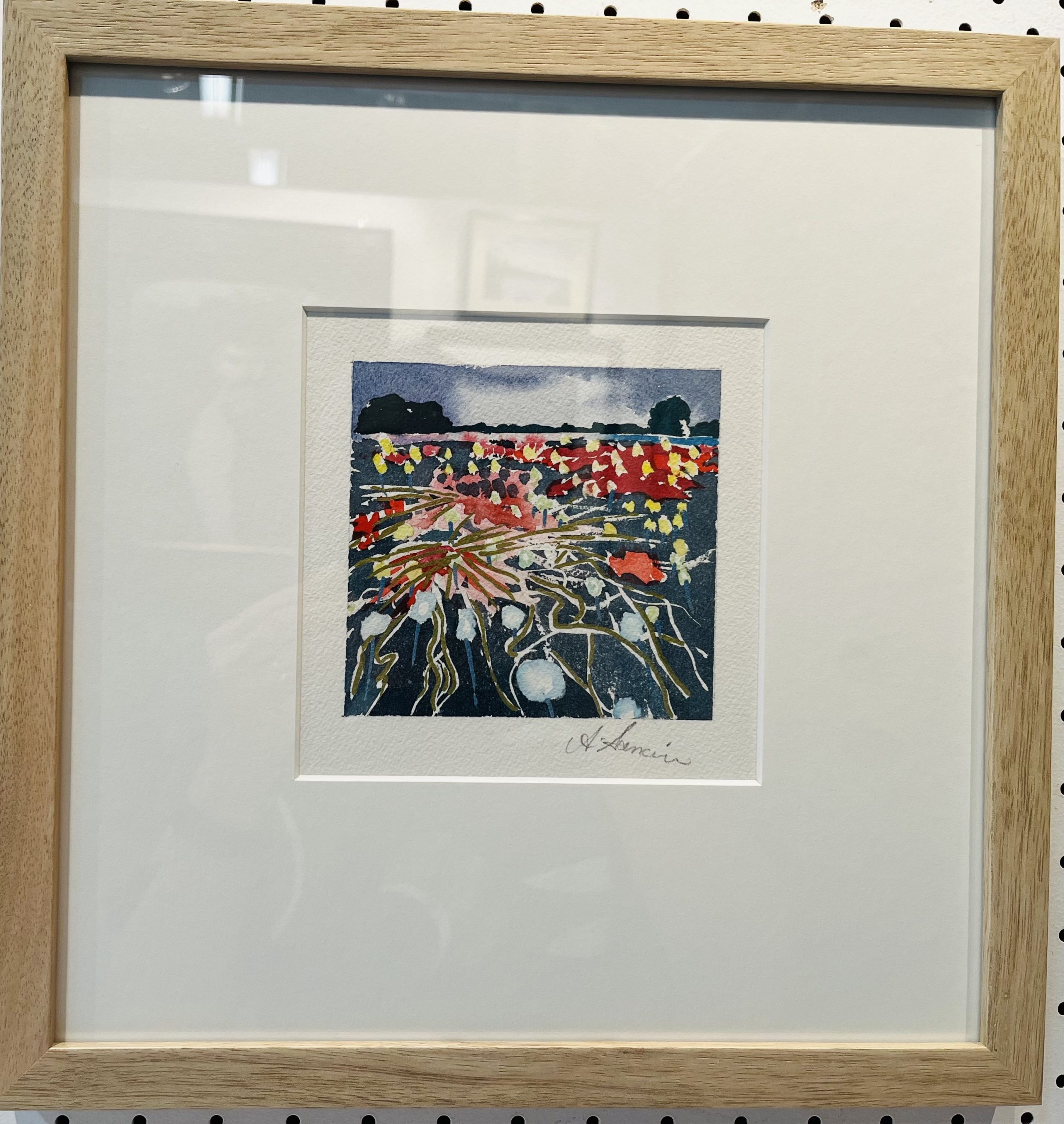 Fieldoflightuluru1 Framed