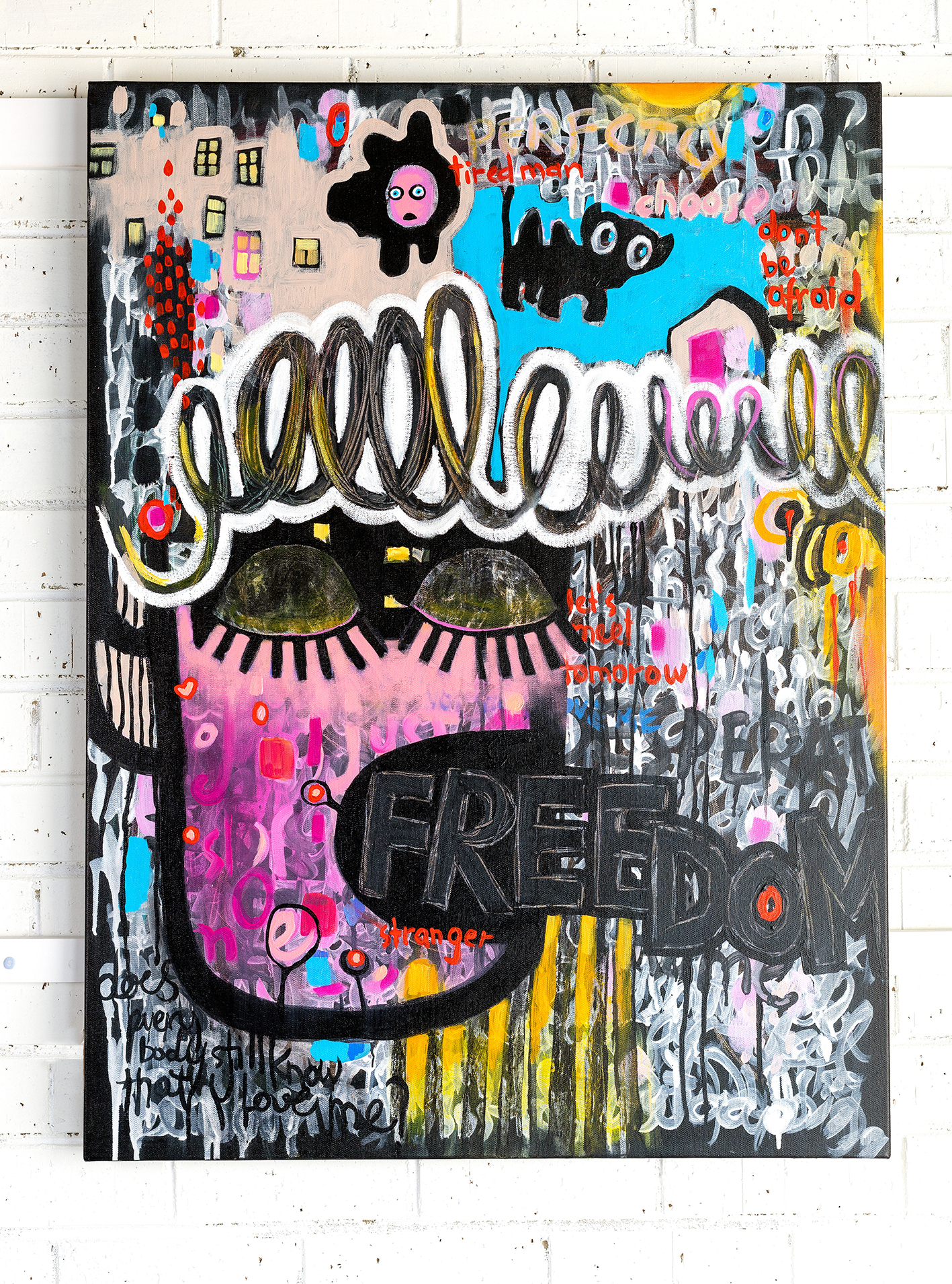 Teen Angst On The Wall Small