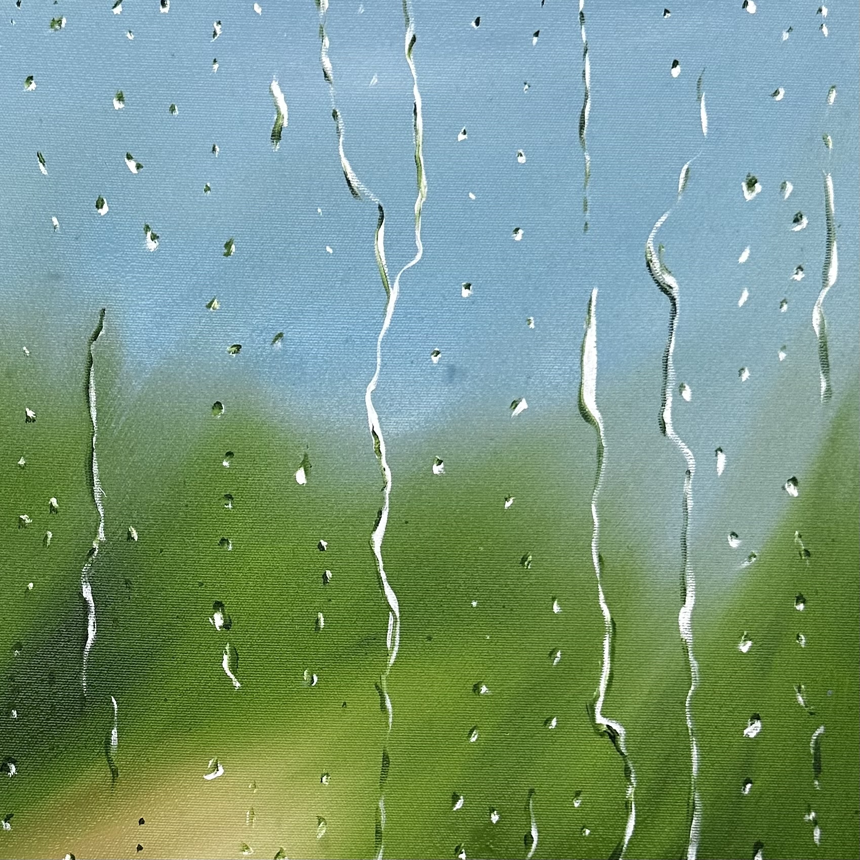 Close Up Sky Alanah Jarvis Rain Art