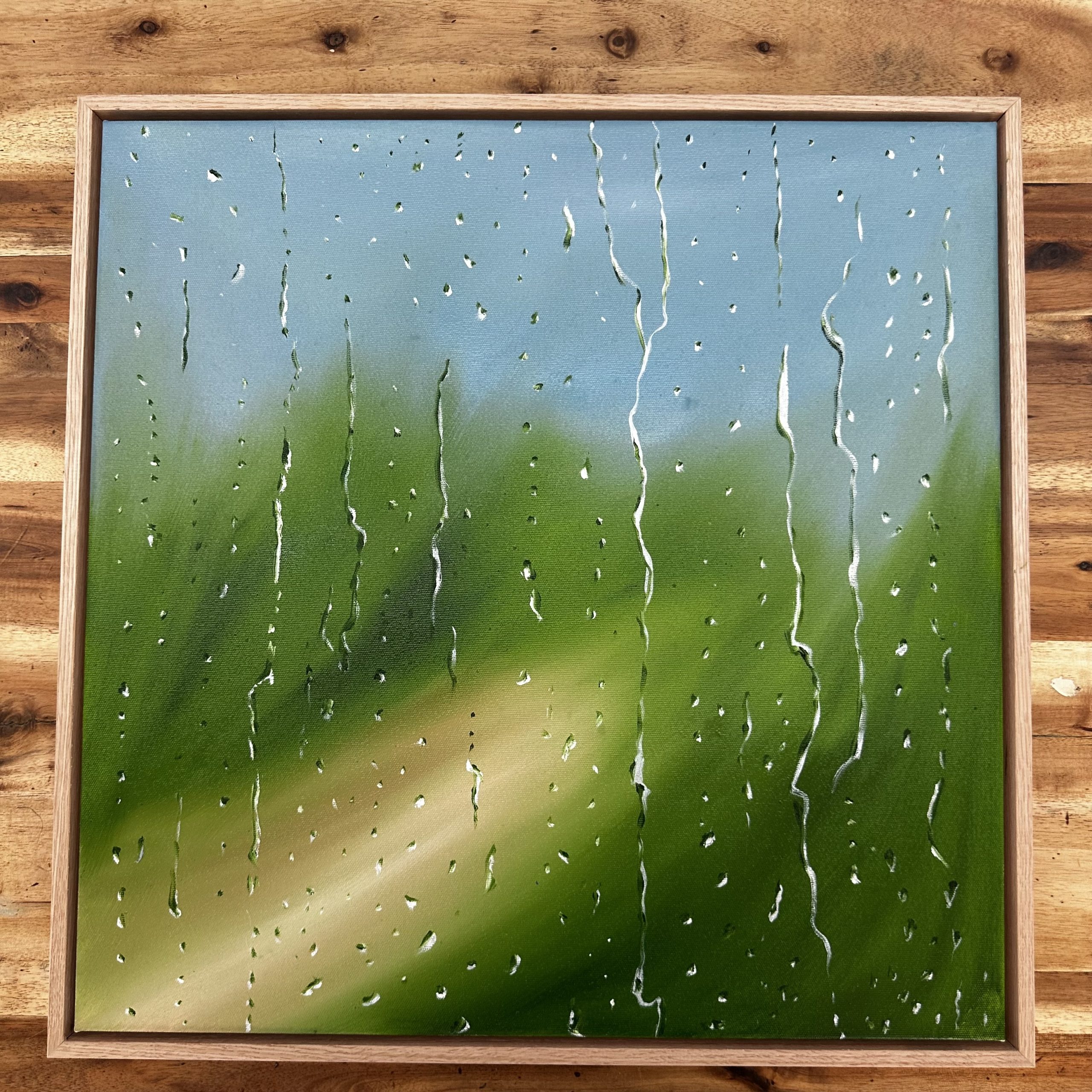 Full Framed Alanah Jarvis Rain Art