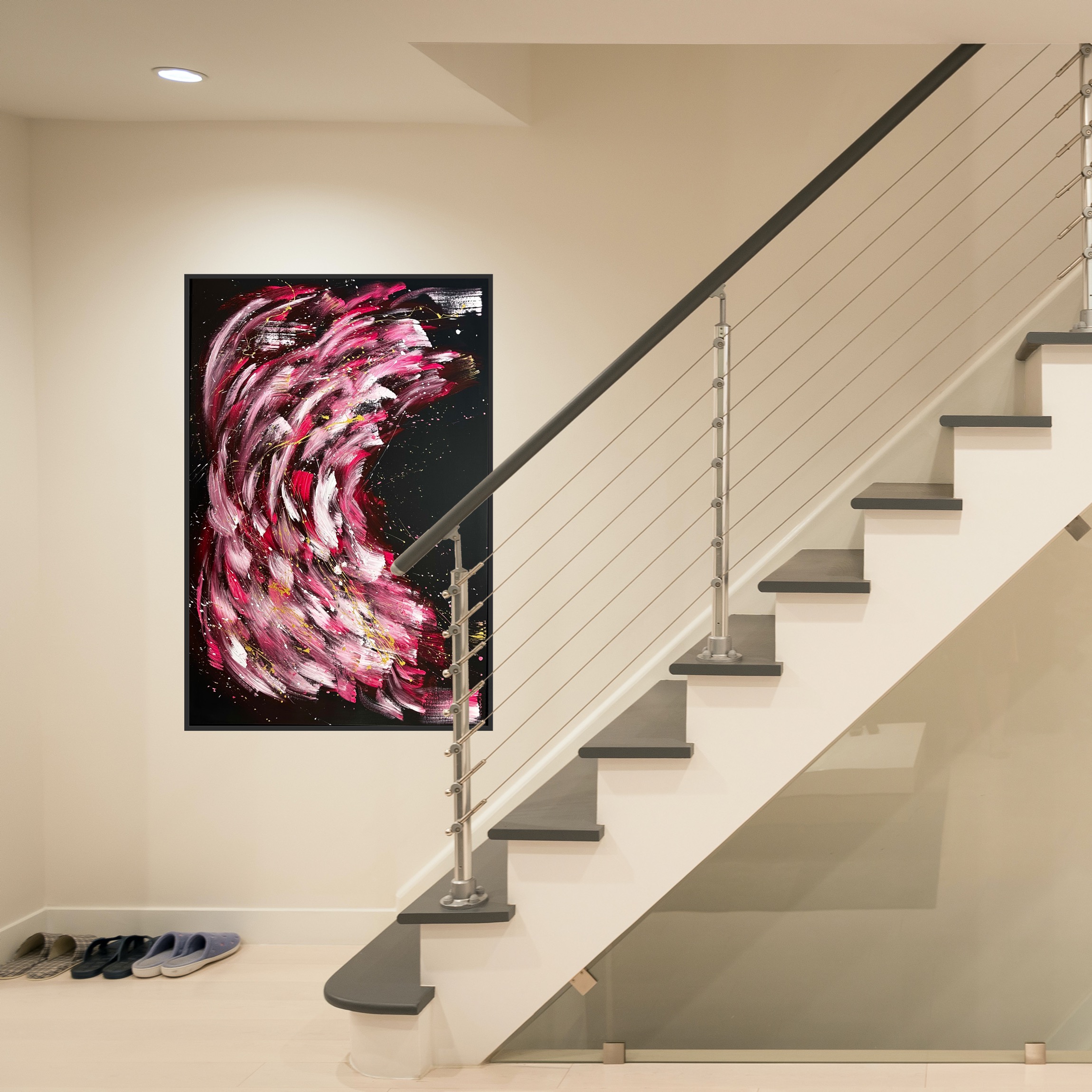Art For Stairwell Alanah Jarvis Abstract Art