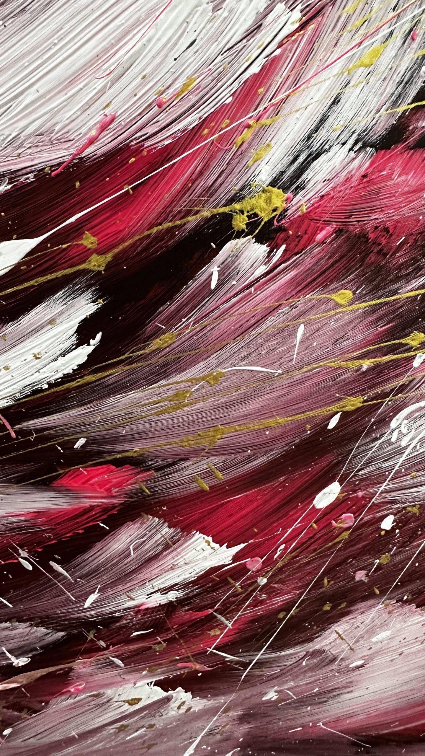 Brushstrokes Alanah Jarvis Abstract Art