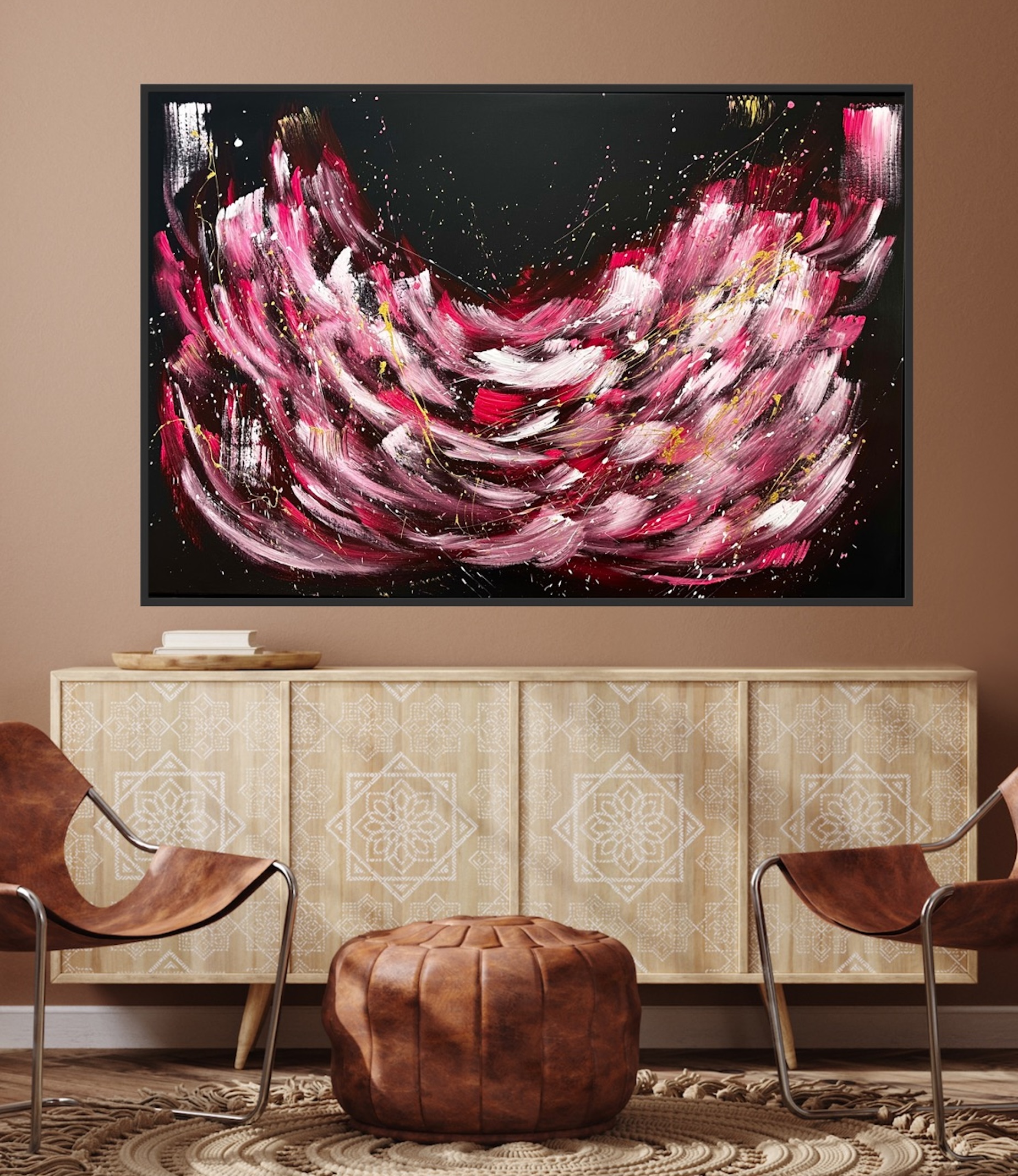 Timber Interior Alanah Jarvis Abstract Art