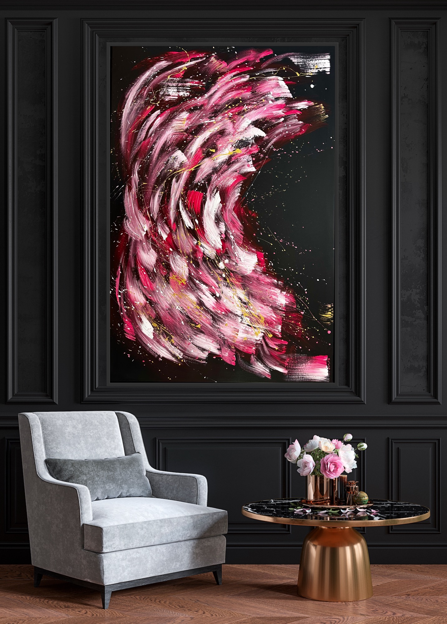 Vertical Alanah Jarvis Abstract Art