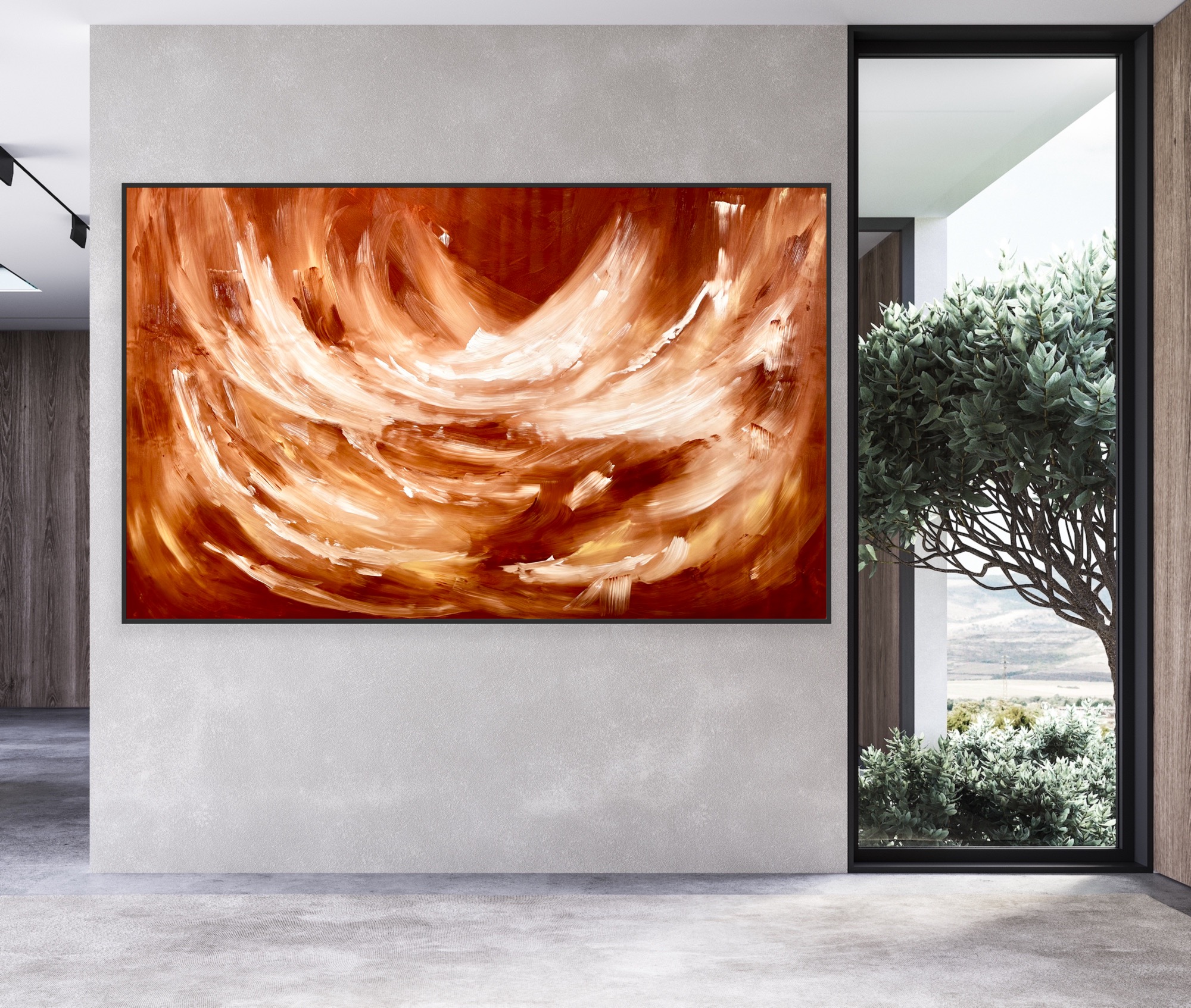 Black Frame Alanah Jarvis Abstract Art