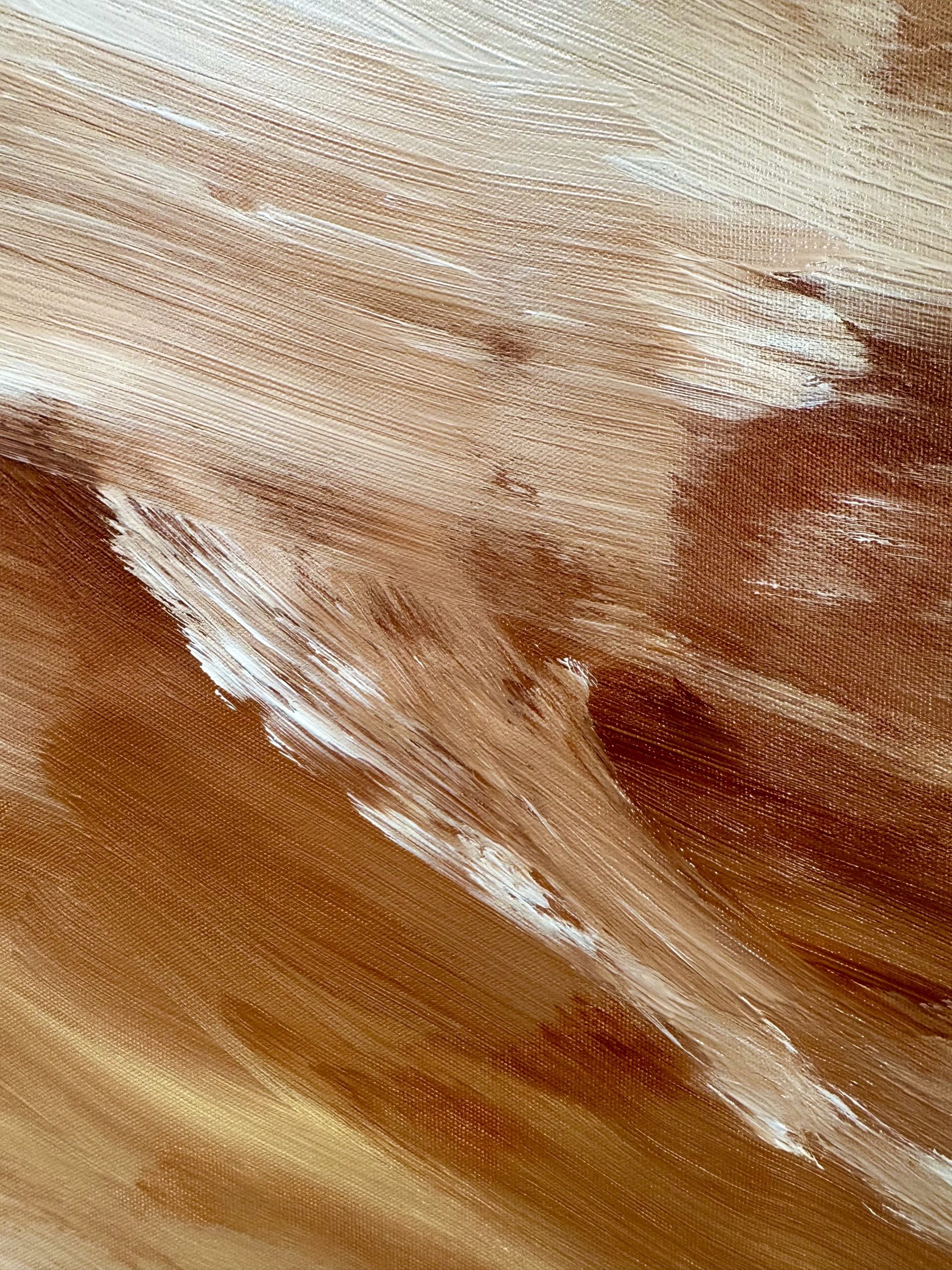 Close Up White Alanah Jarvis Abstract Art