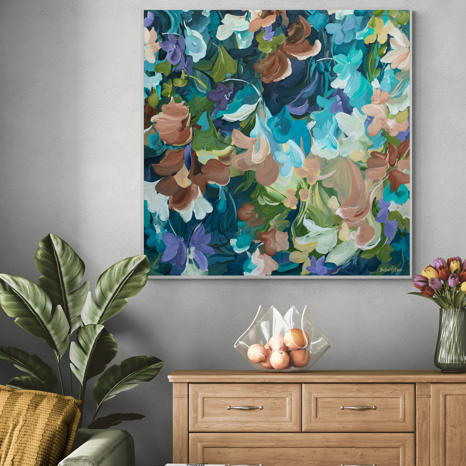 Plant Life Original Art Room 2