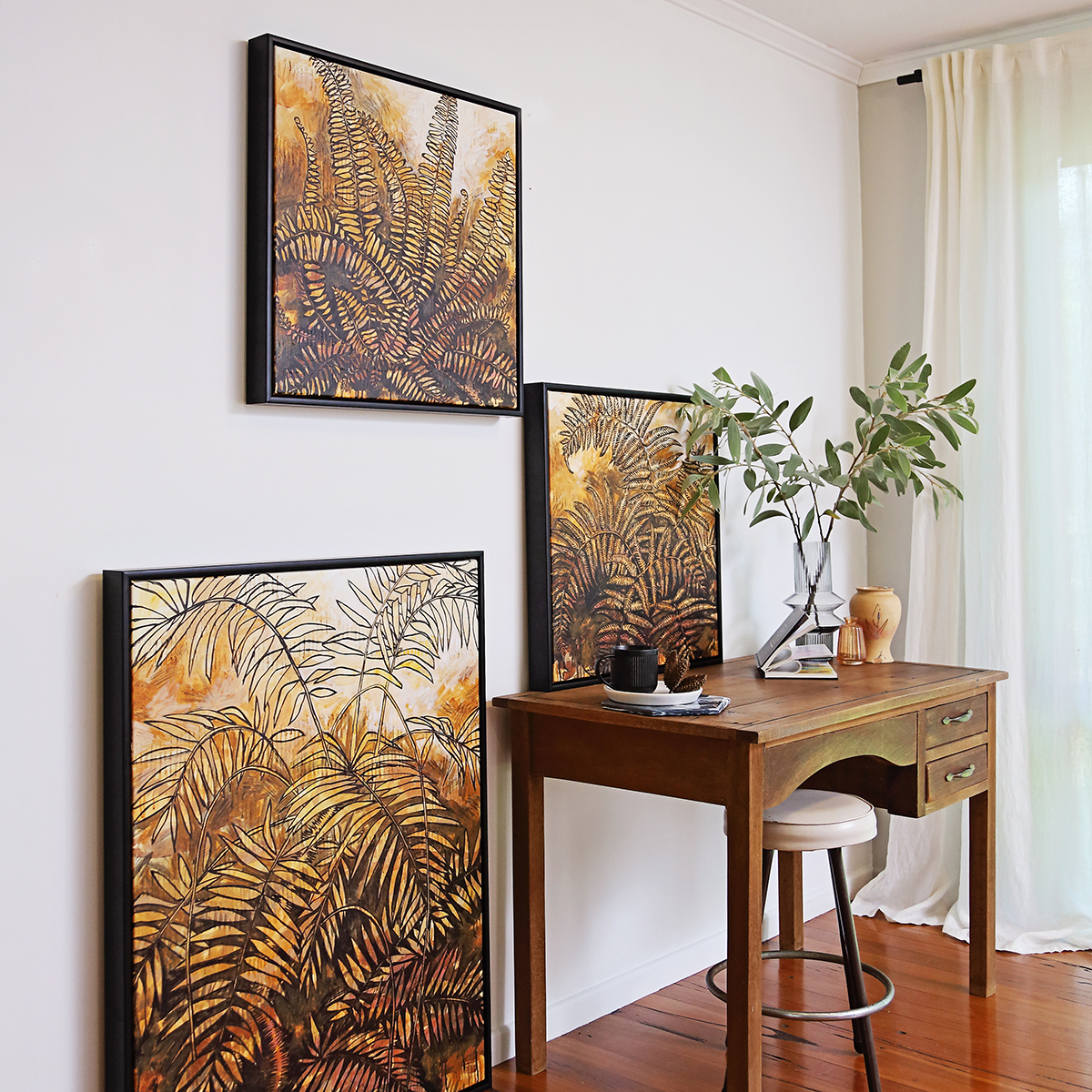 Lr 216 Dark Coastal Smith & Brooks Moody Coastal Art Black Frames Art For Interior Designers Monochrome