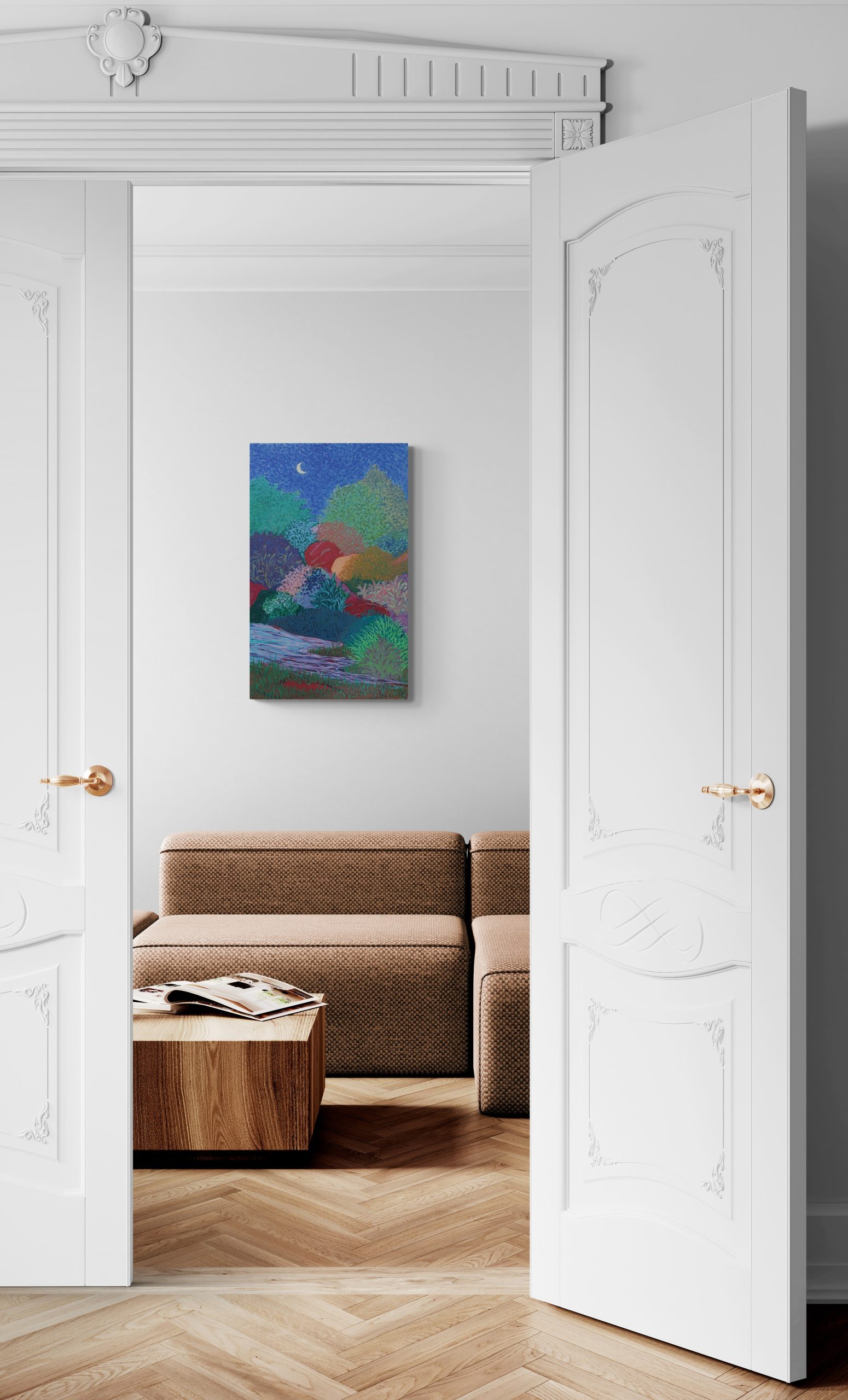 Hallway With View Towards The Living Room 2