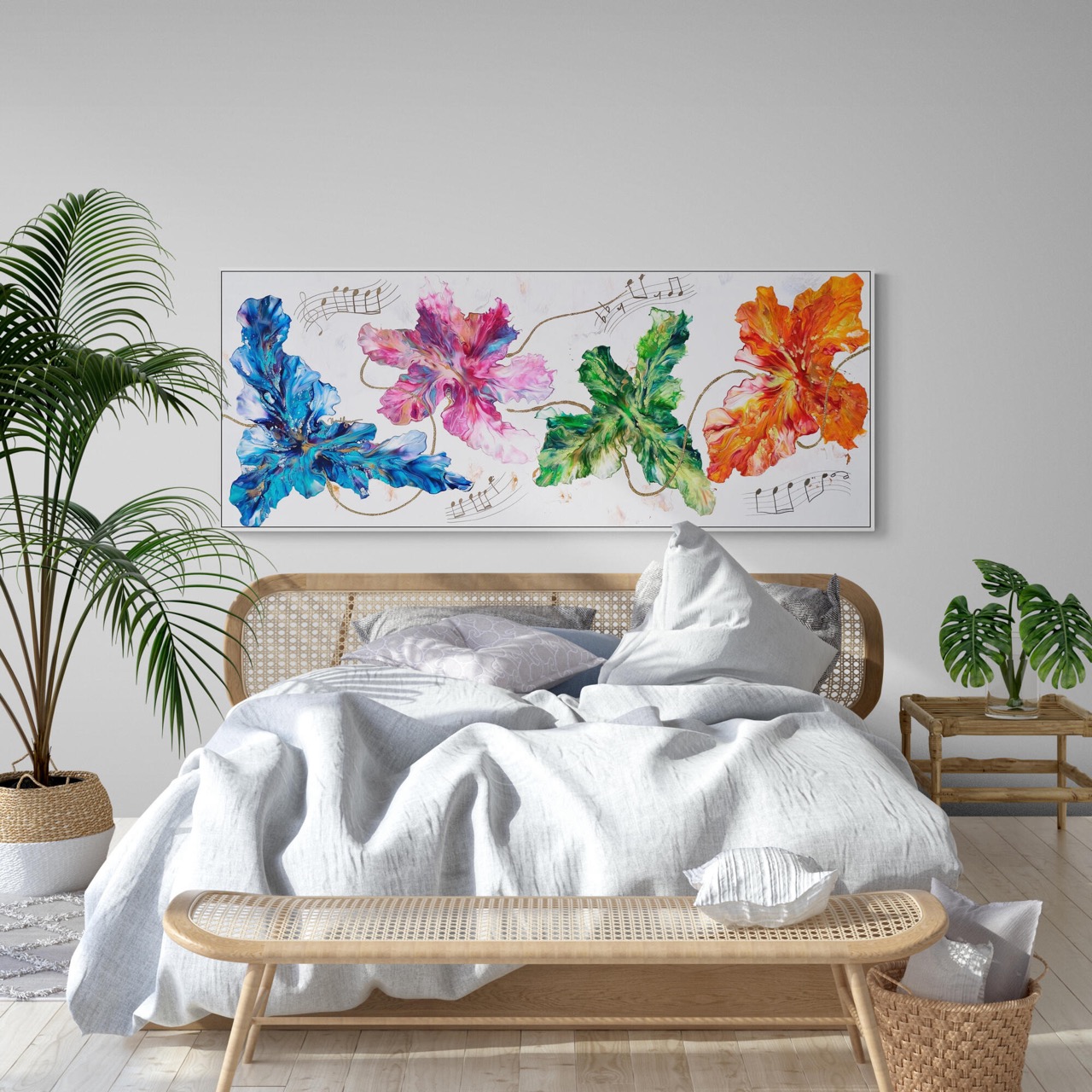 Four Seasons Melody 60 X 150 Bohemian Style Scandinavian Bedroom 2 Large