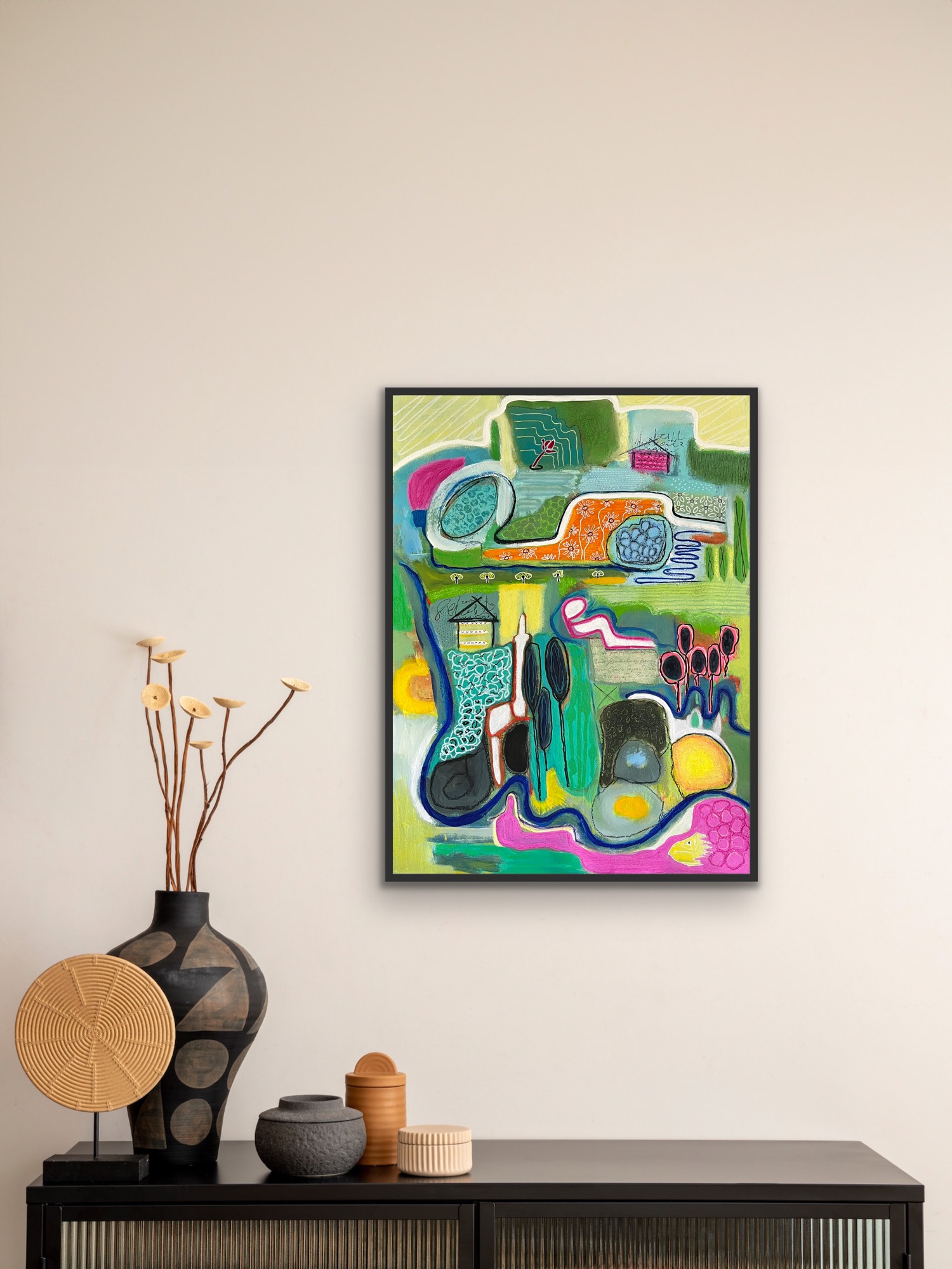 Don't Forget To Go Home Insitu Framed Without Mat Board