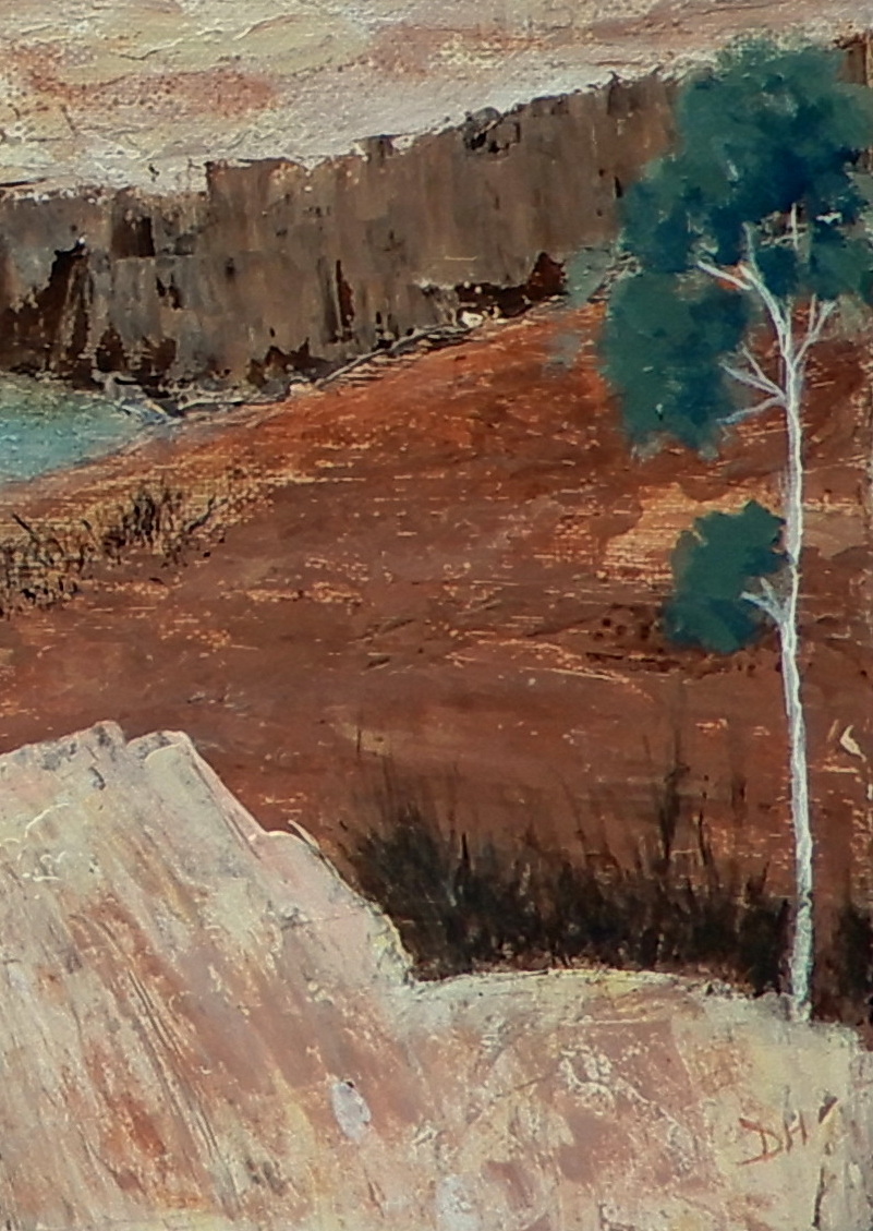 Doodie Herman Mystery Lake Landscape 002