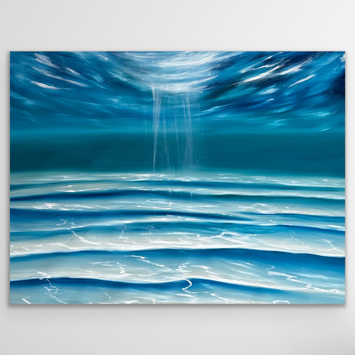 Alanah Jarvis Ocean Art White Wall