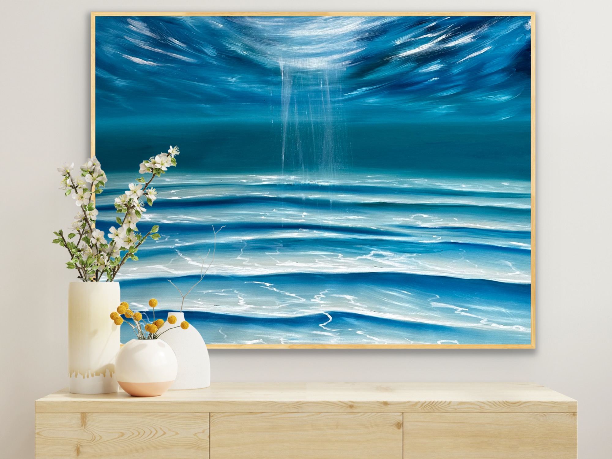 Sideboard Art Ocean Art