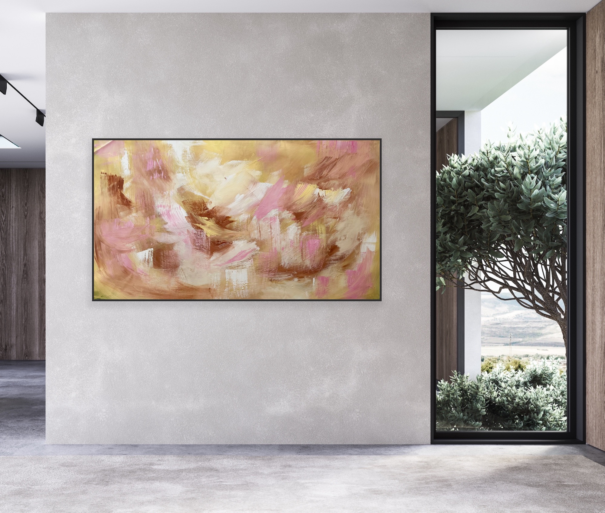 Black Frame Alanah Jarvis Abstract Art