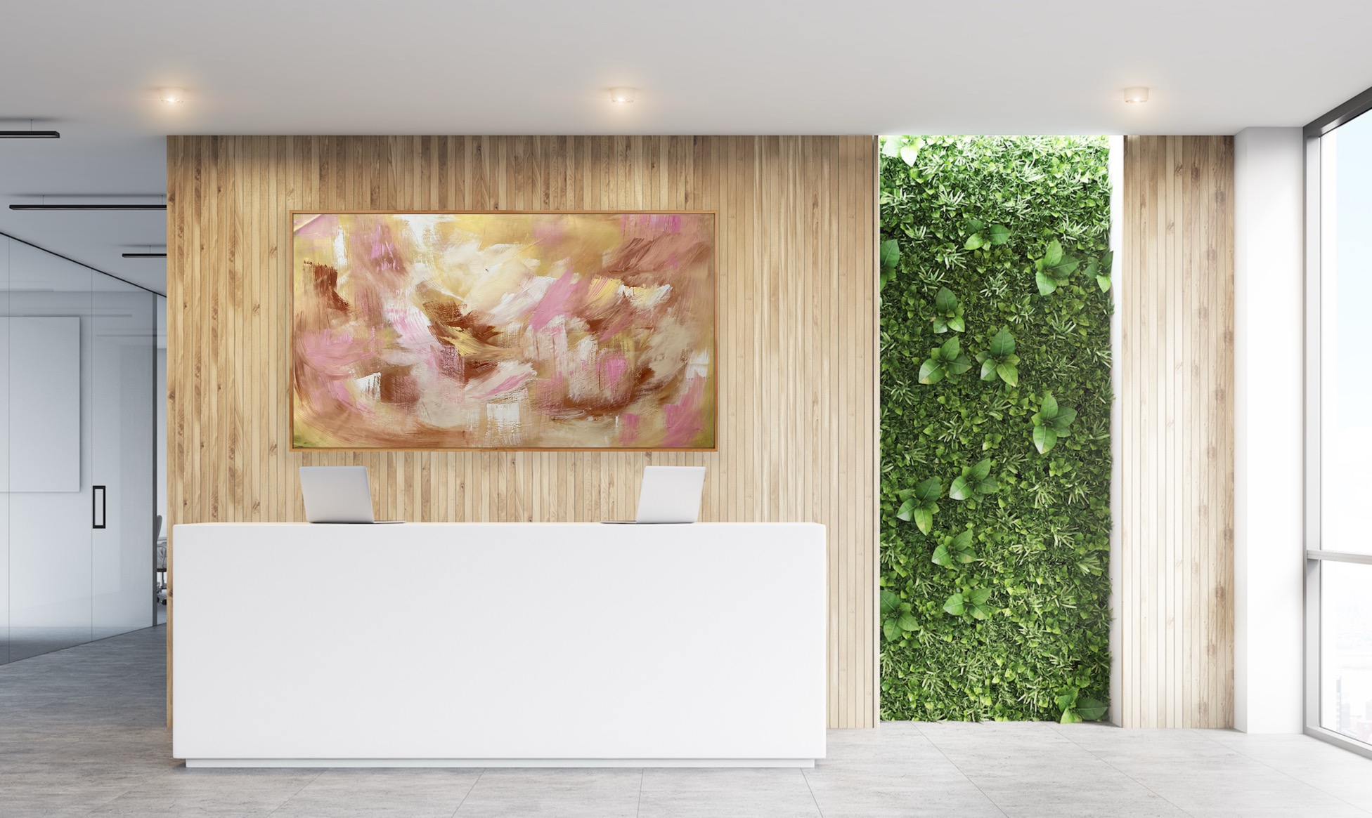 Reception Alanah Jarvis Abstract Art