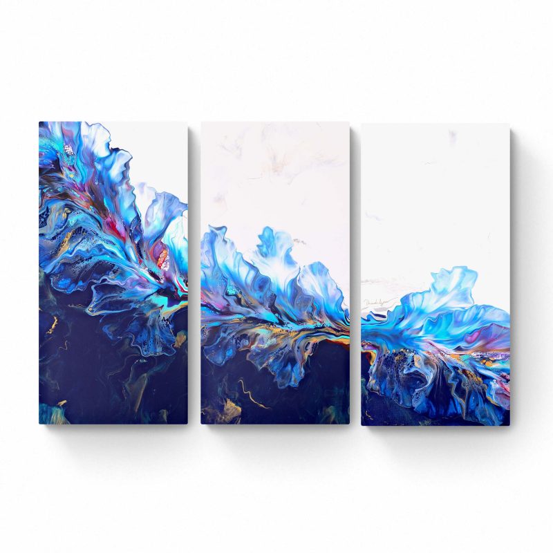 Blue Melody (Triptych)