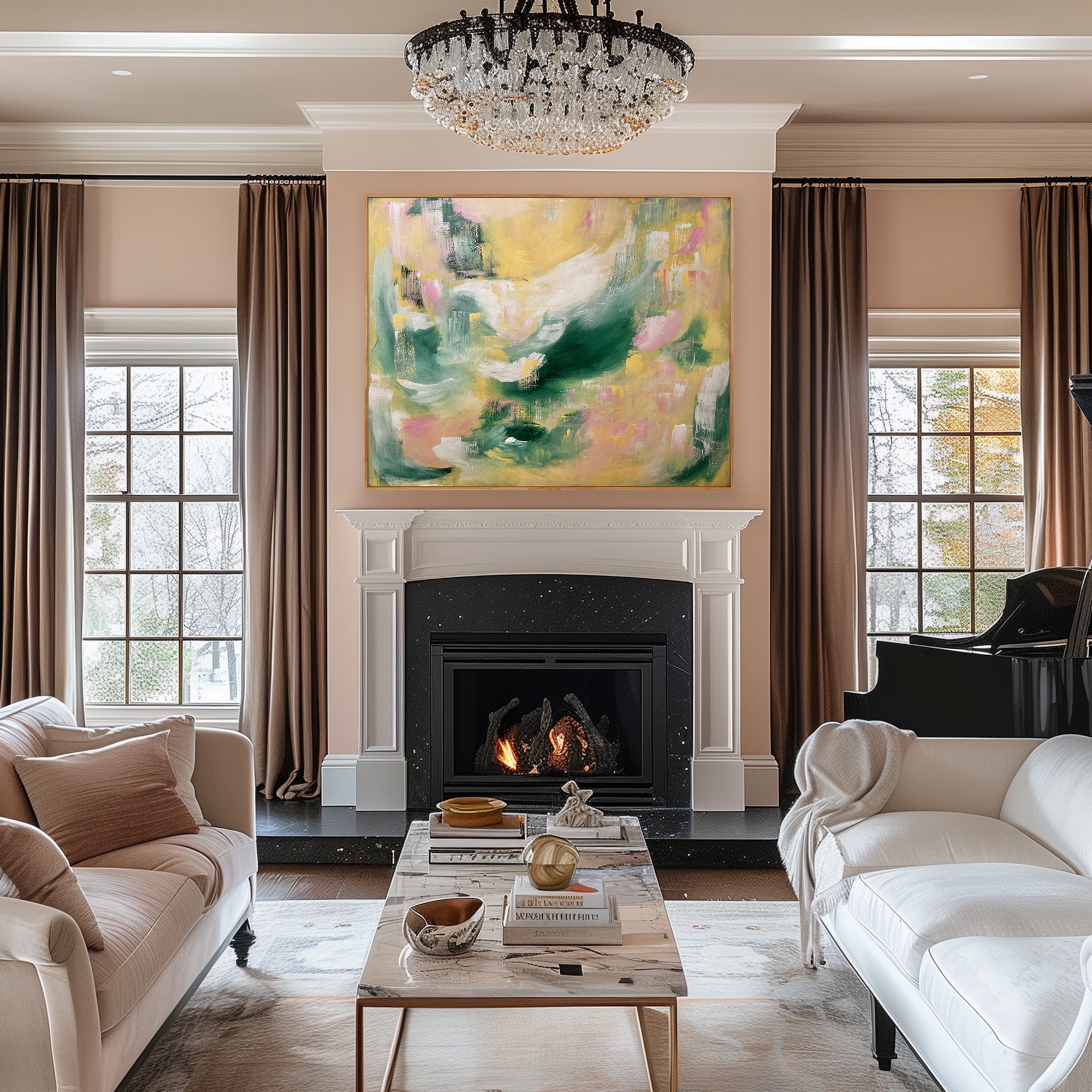 Elegant Room Alanah Jarvis Abstract Art