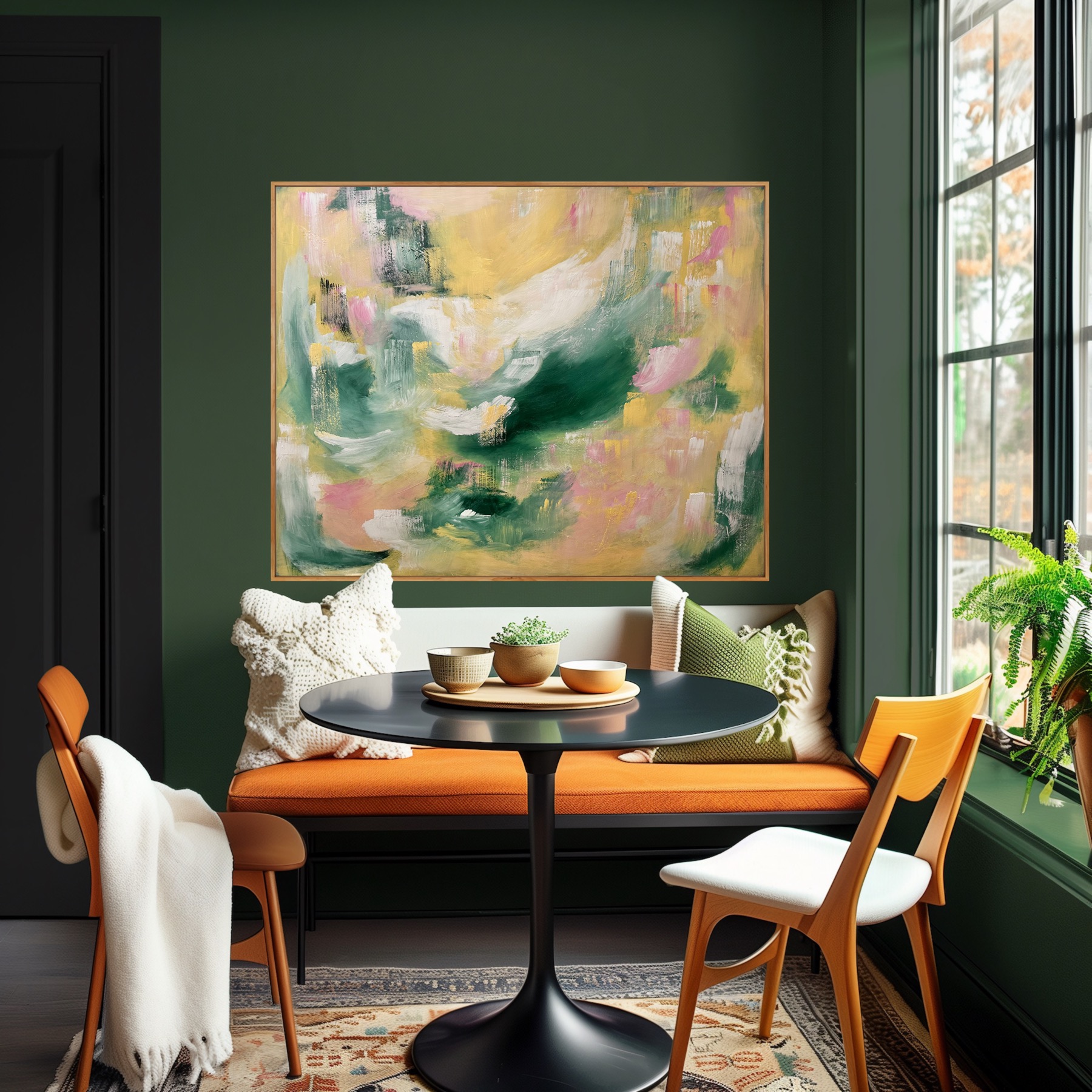 Green Interiors Alanah Jarvis Abstract Art
