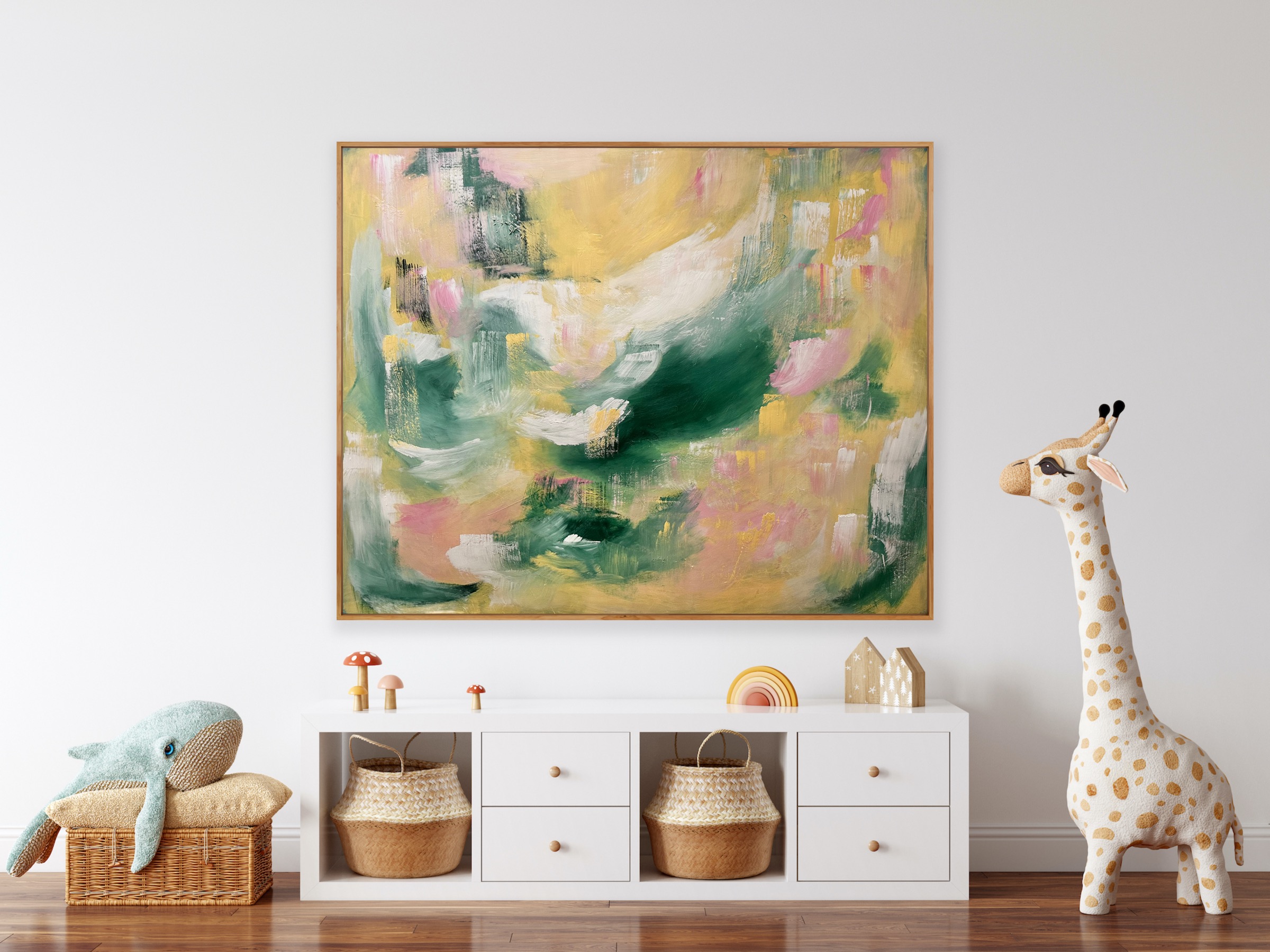 Nursery Art Alanah Jarvis Abstract Art
