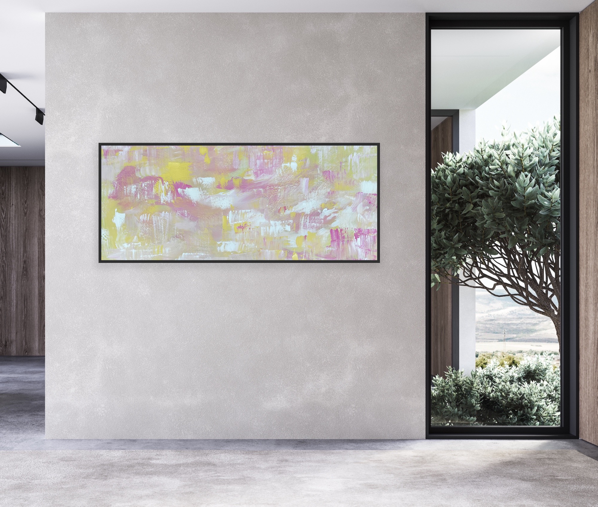 Black Frame Alanah Jarvis Abstract Art