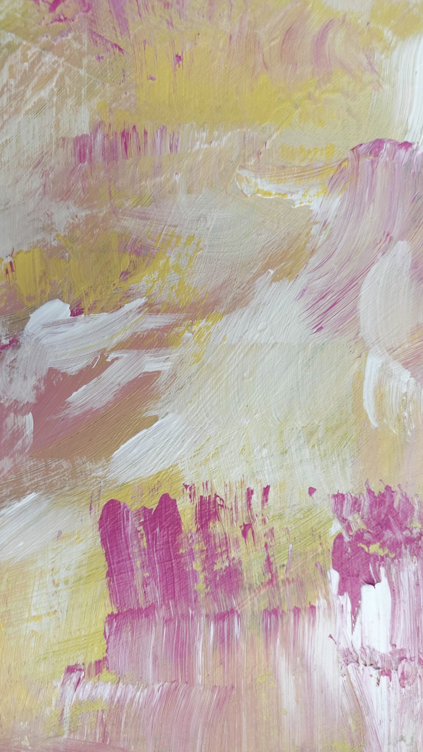 Close Up Pink Alanah Jarvis Abstract Art