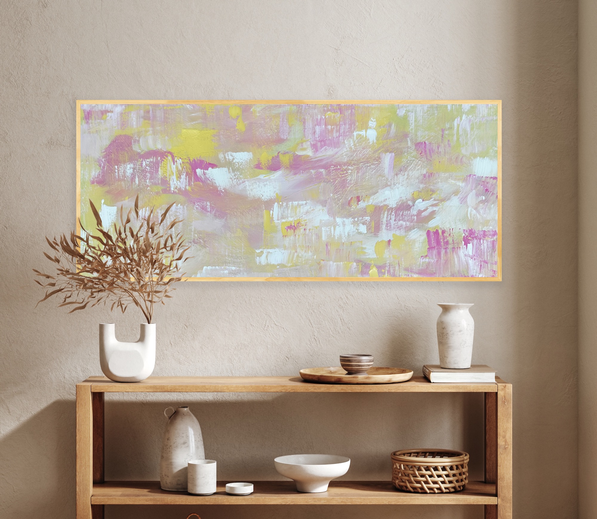 Timber Interior Alanah Jarvis Abstract Art