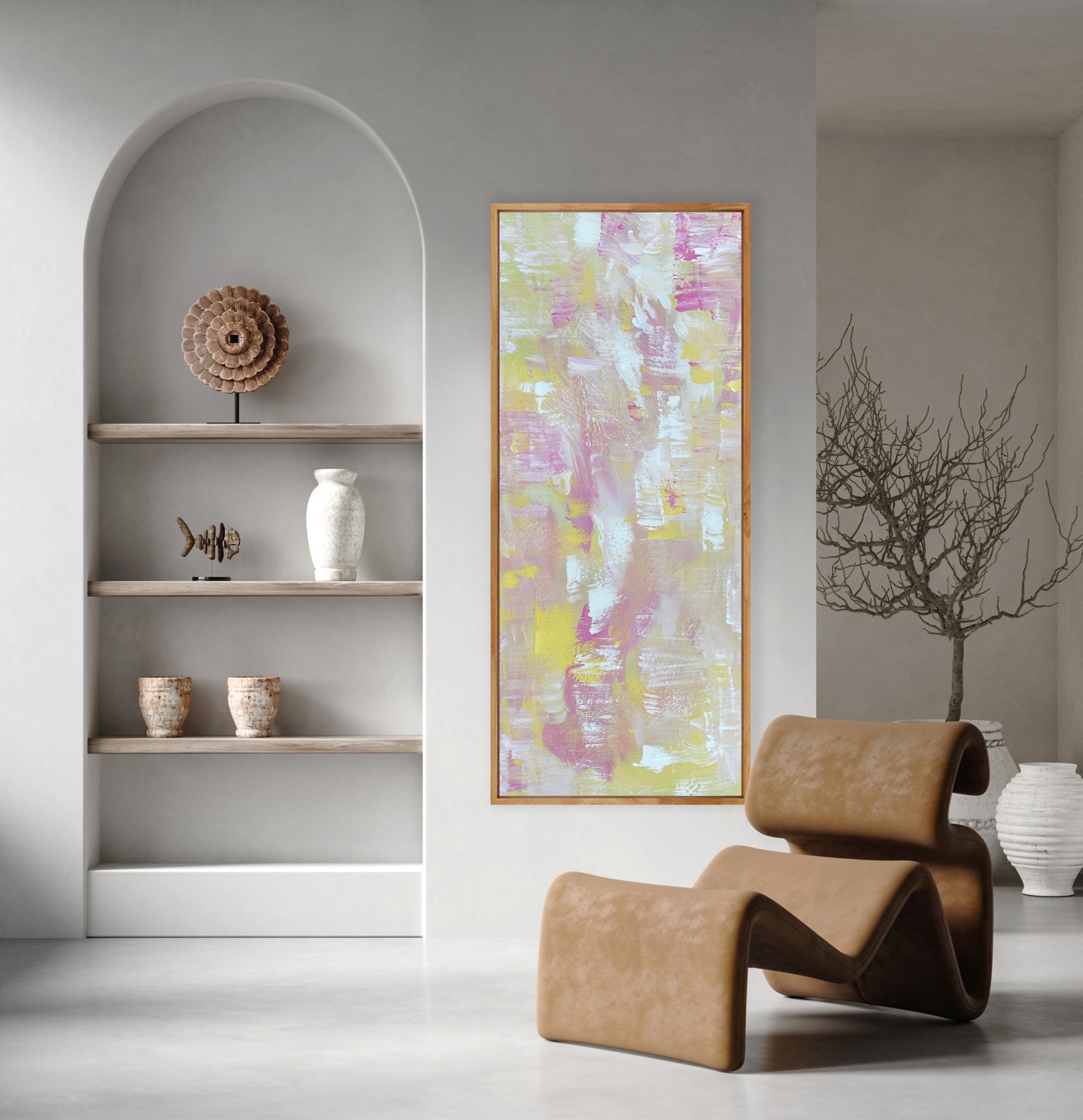 Vertical Alanah Jarvis Abstract Art