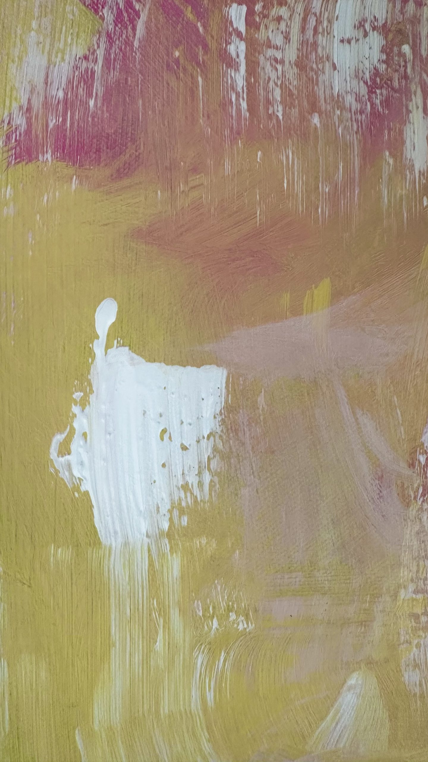 Yellow And White Alanah Jarvis Abstract Art