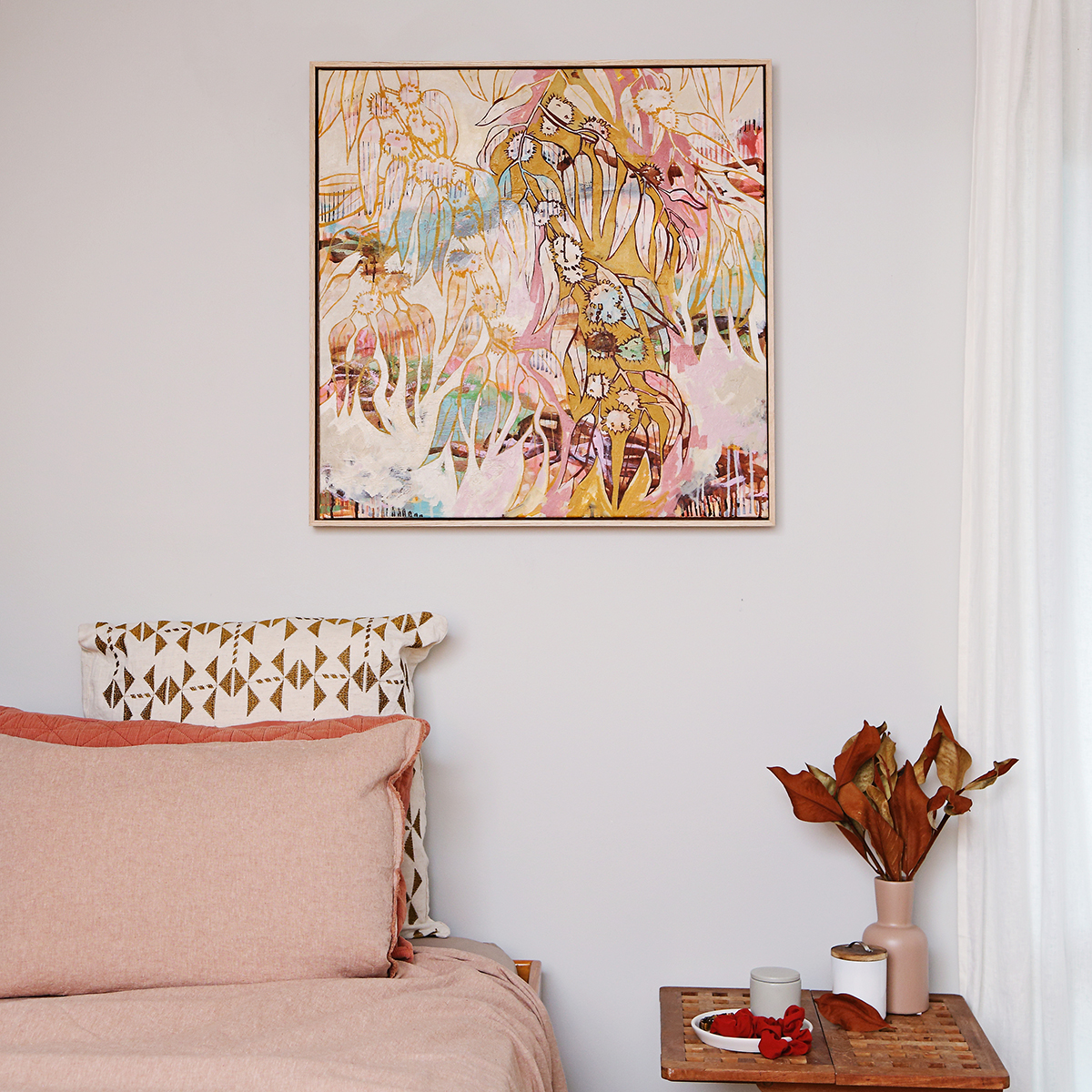 Lr 023 Blackbutt Moment I Smith & Brooks Art Affordable Art Sydney Art Abstract Australian Landscape Ready To Hang Art Native Plants