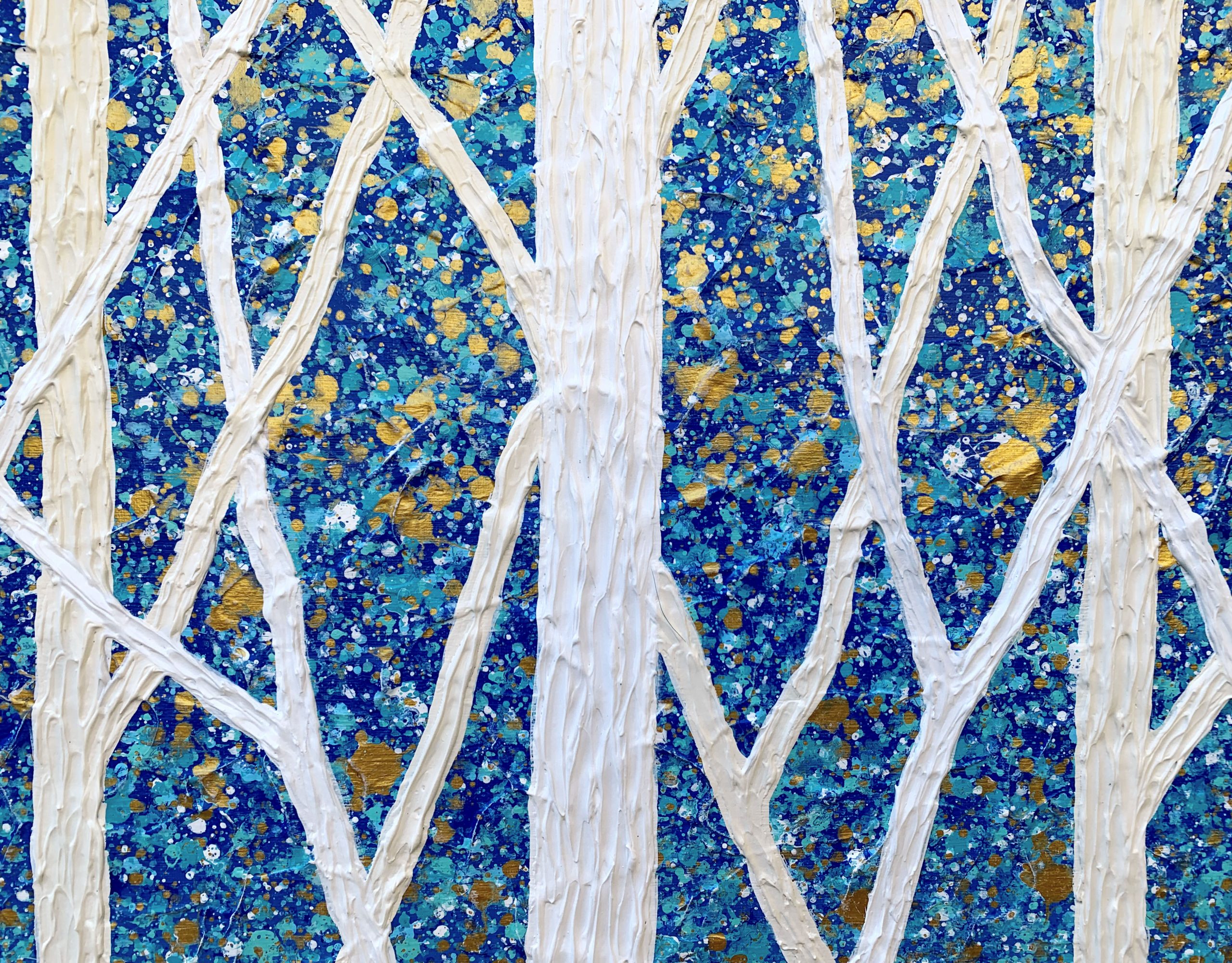 Close Up 1 Gum Trees By The Beach Coastal Miranda Lloyd Artist Australia