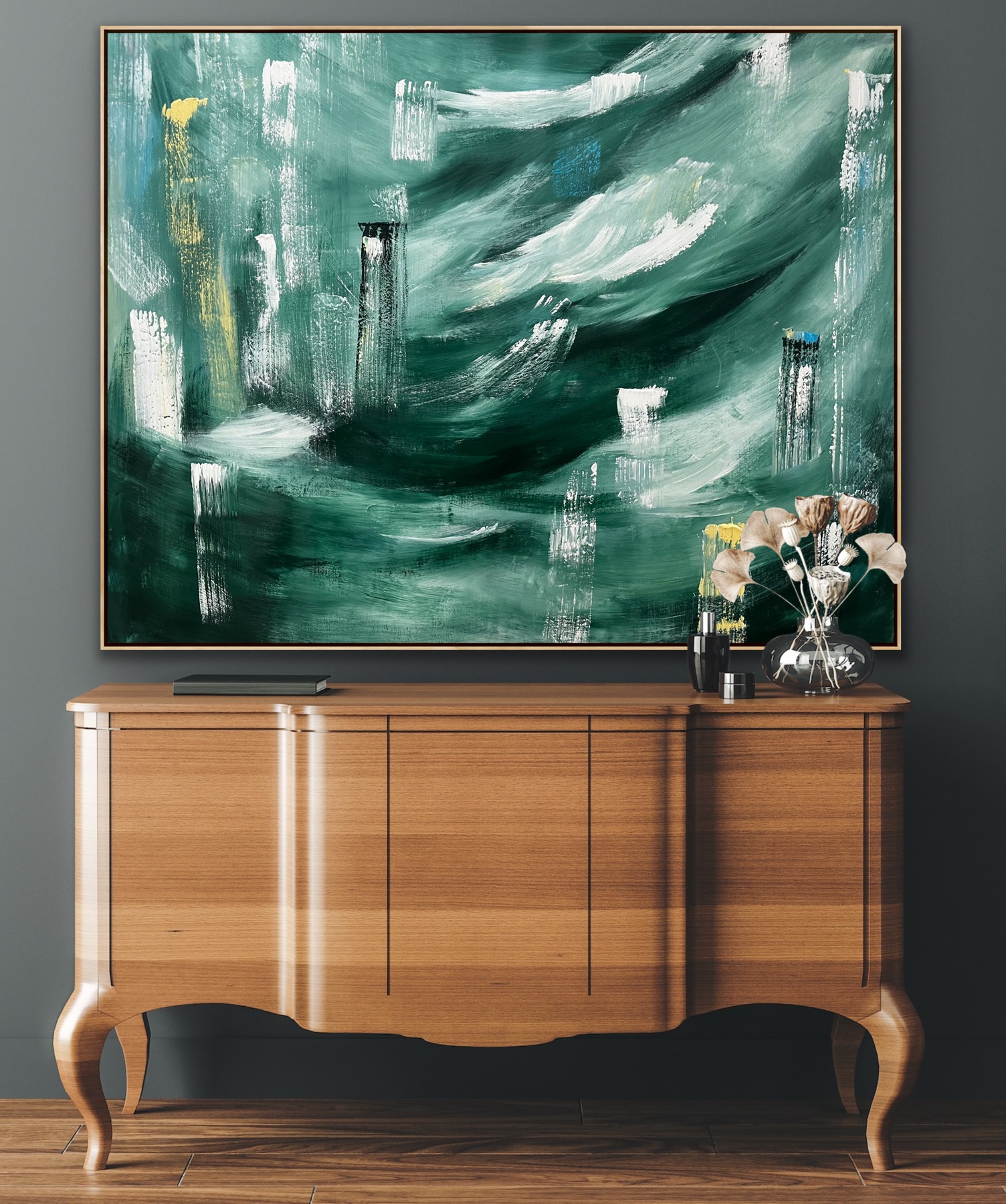 Timber Inteiror Alanah Jarvis Abstract Art