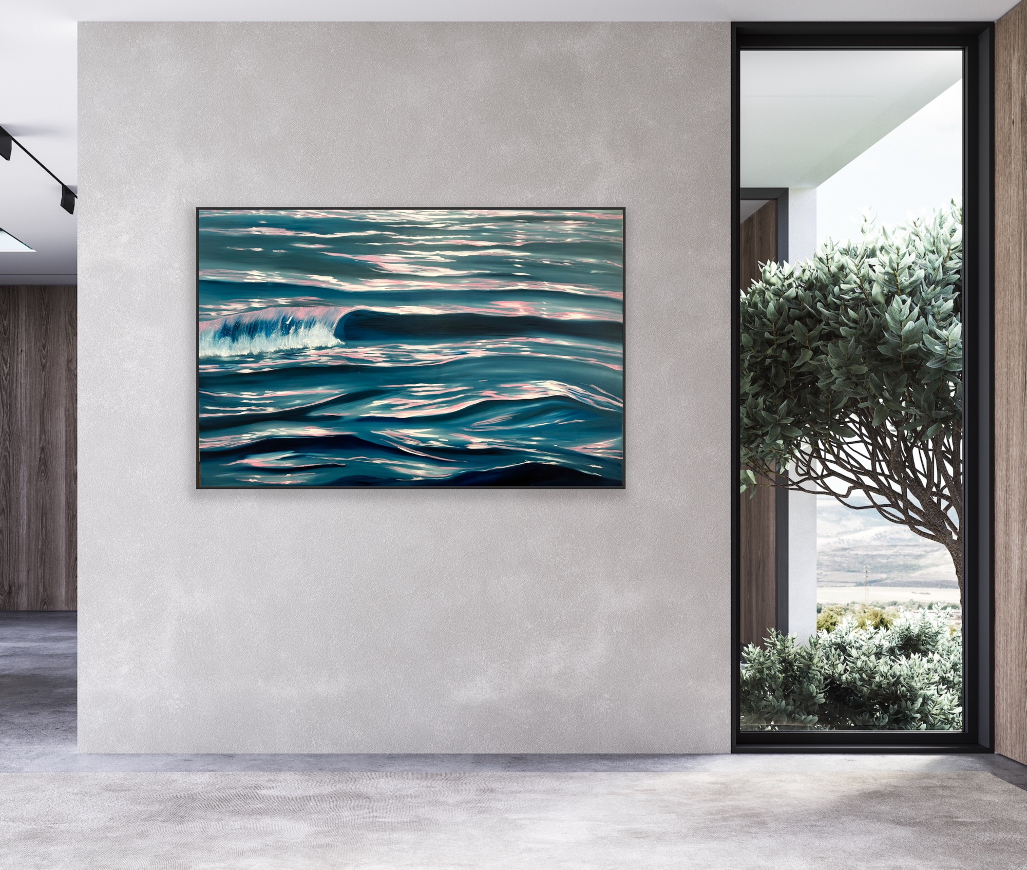 Black Frame Alanah Jarvis Ocean Art