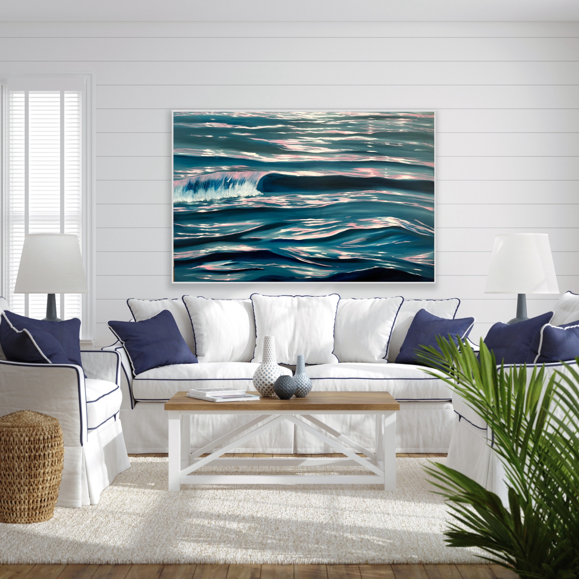 Coastal Interior Lanah Jarvis Ocean Painting