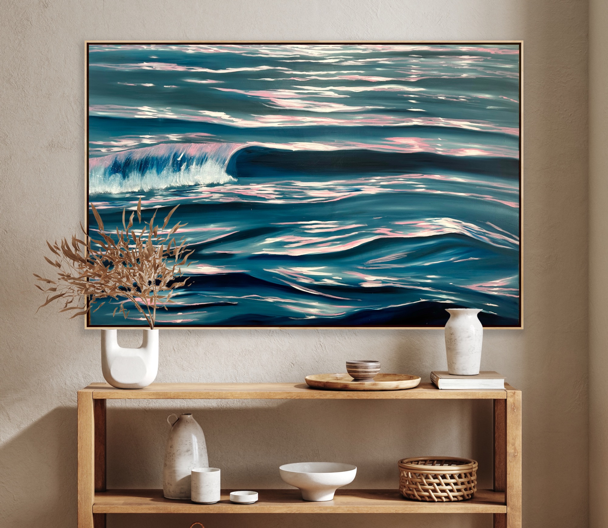 Timber Interior Alanah Jarvis Ocean Art