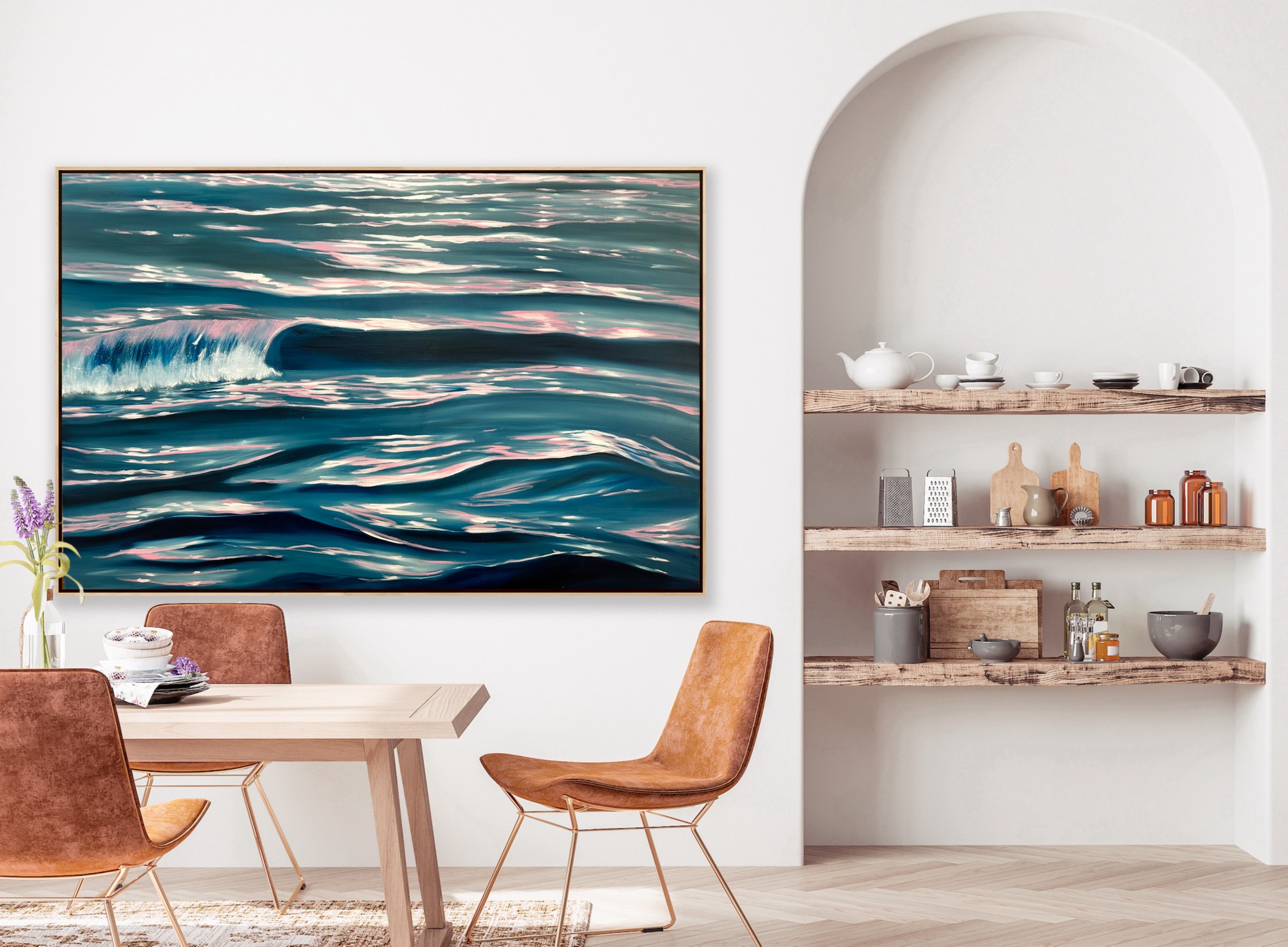 Timber Rustic Interior Alanah Jarvis Ocean Art